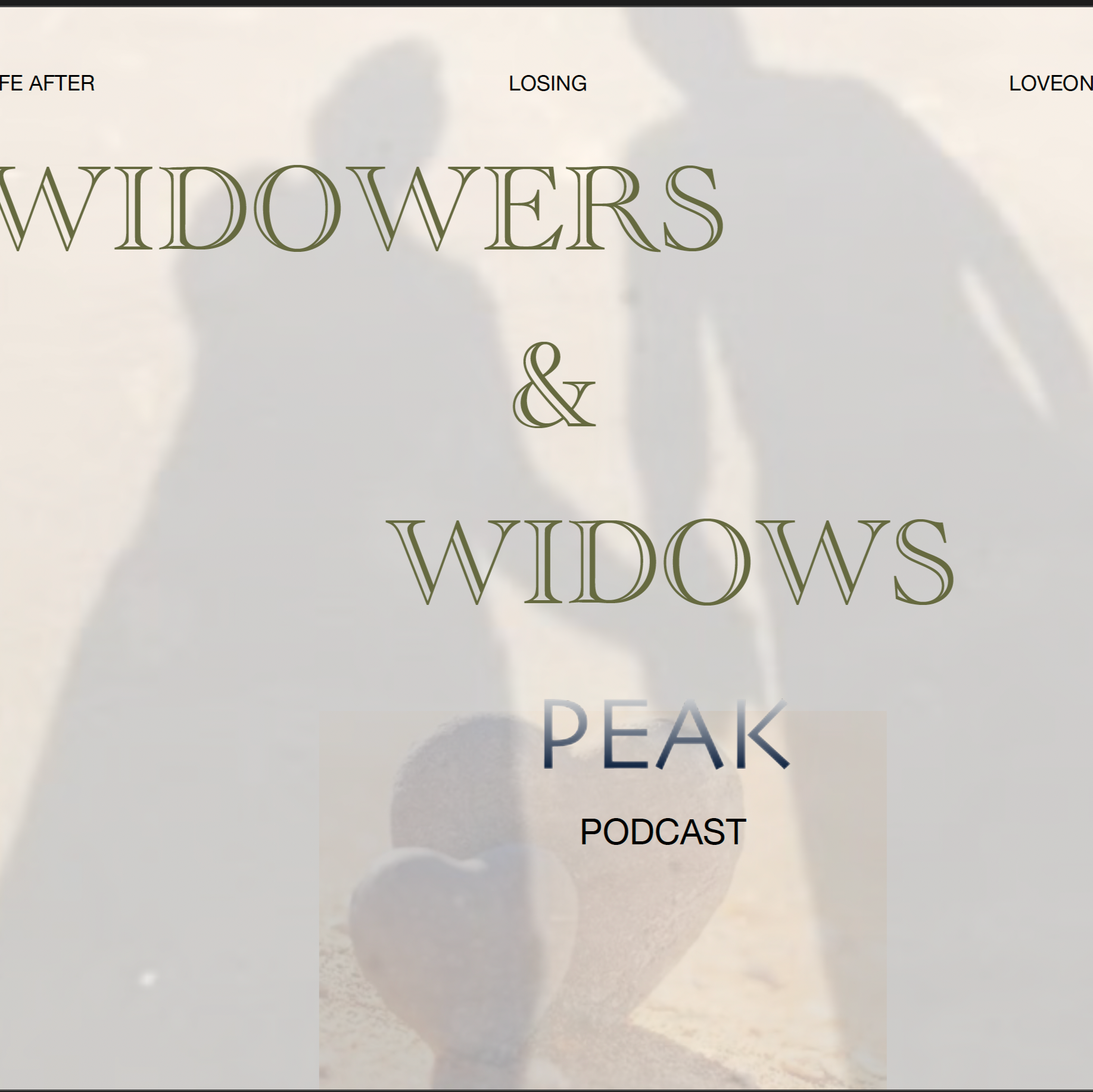 Widowers & Widows Peak Podcast(1) - Devae's beginning
