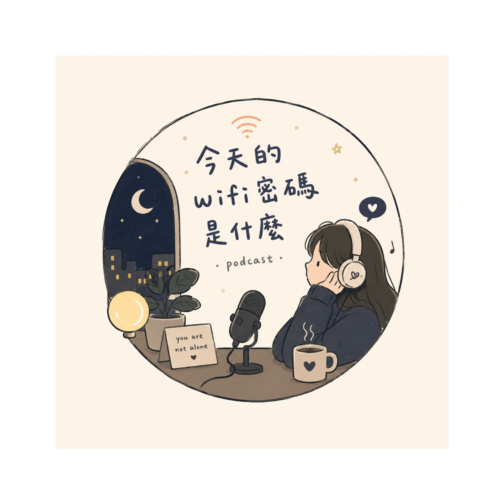 今天的wifi密碼是什麼 podcast artwork