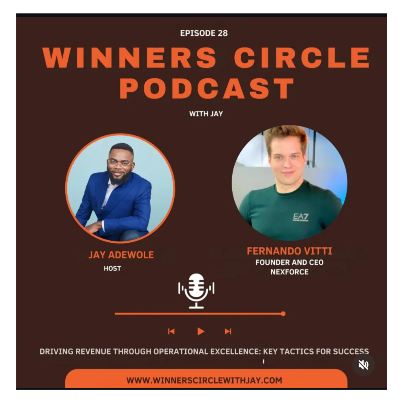 Winners Circle With Jay