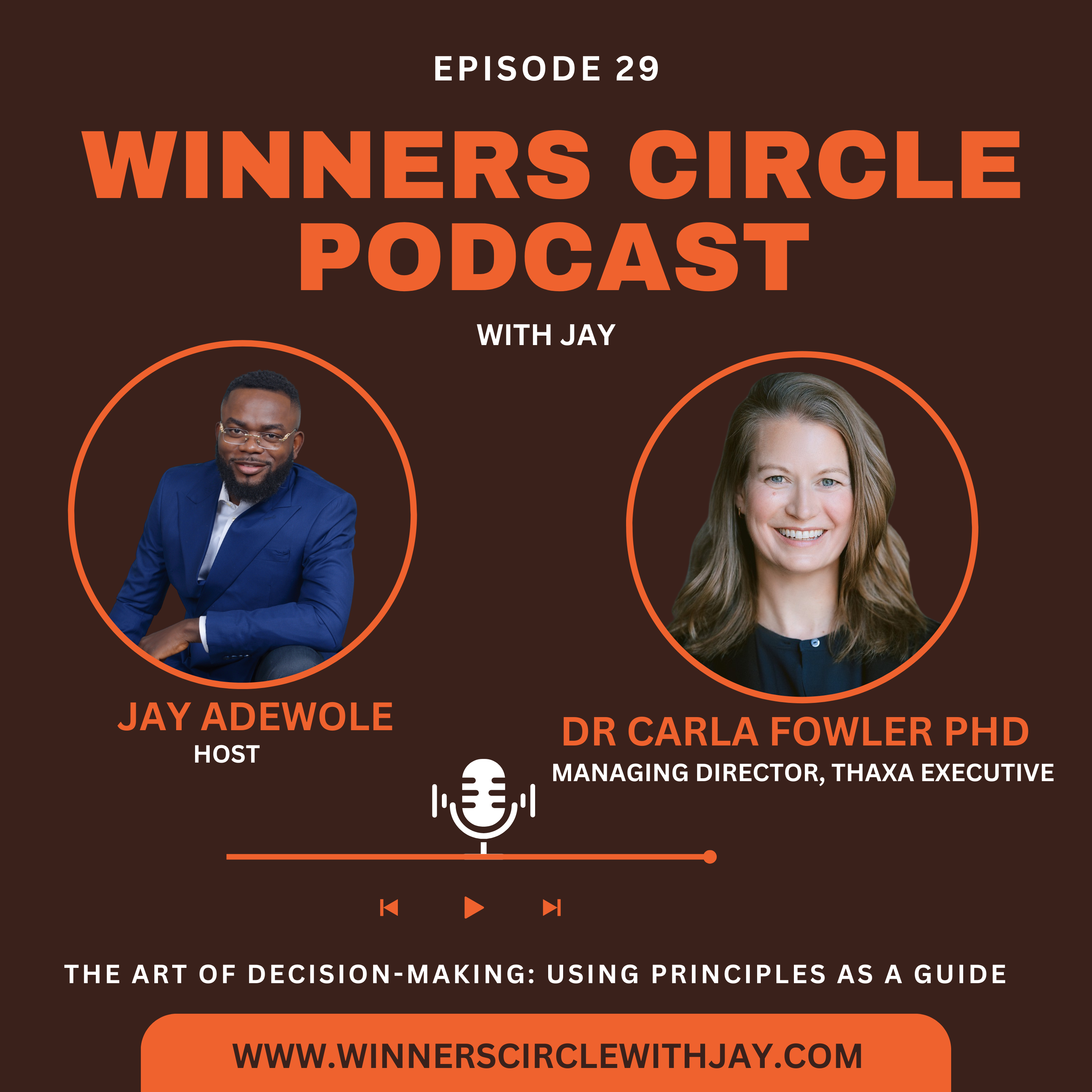 Winners Circle With Jay