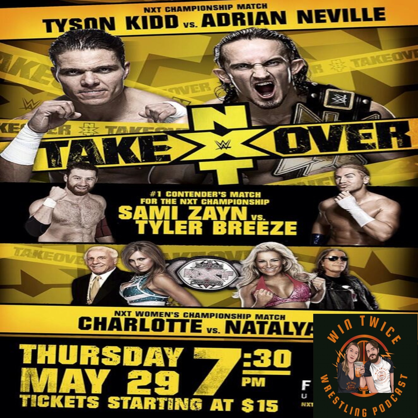 Episode 61 - WWE NXT Takeover episode artwork