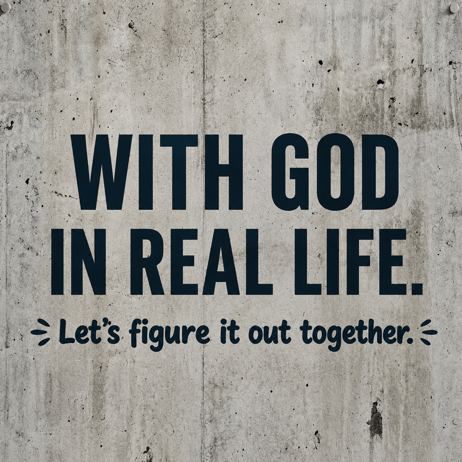 With GOD in Real Life podcast artwork