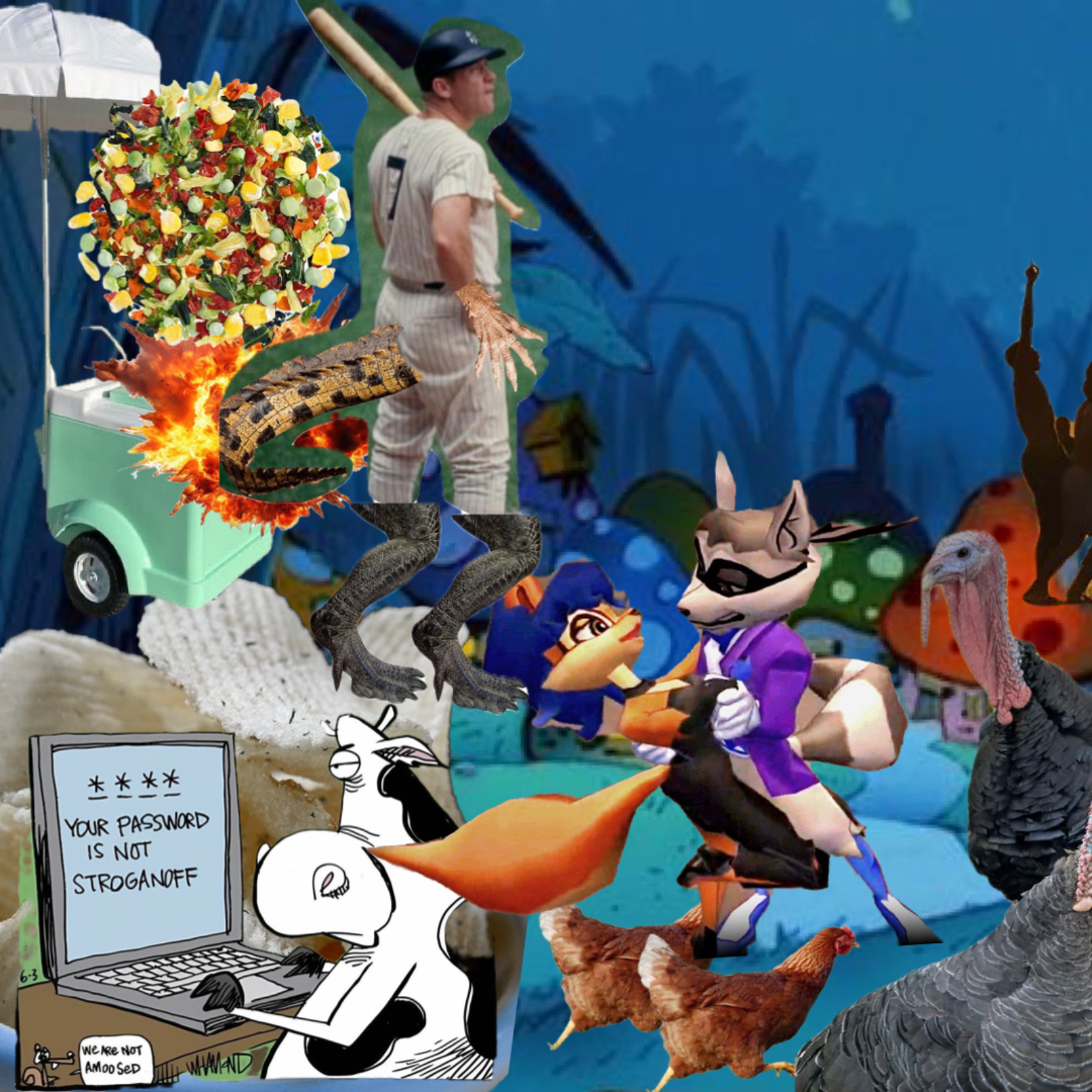 5. Henry learns of Hawk Tuah in an aquatic setting / Beatrice receives a Smurf bite episode artwork