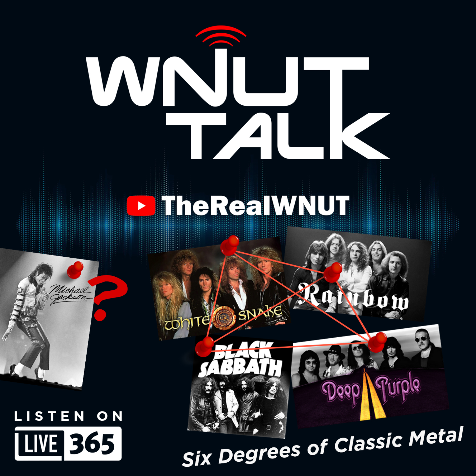 Episode 13: Six Degrees of Classic Metal - we debate when heavy metal started, build our own classic supergroups, and Paul ties any band to Whitesnake in just six members! episode artwork