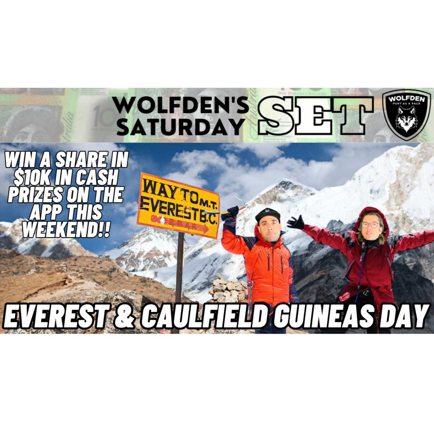 WOLFDEN'S SATURDAY SET: EVEREST & CAULFIELD GUINEAS DAY