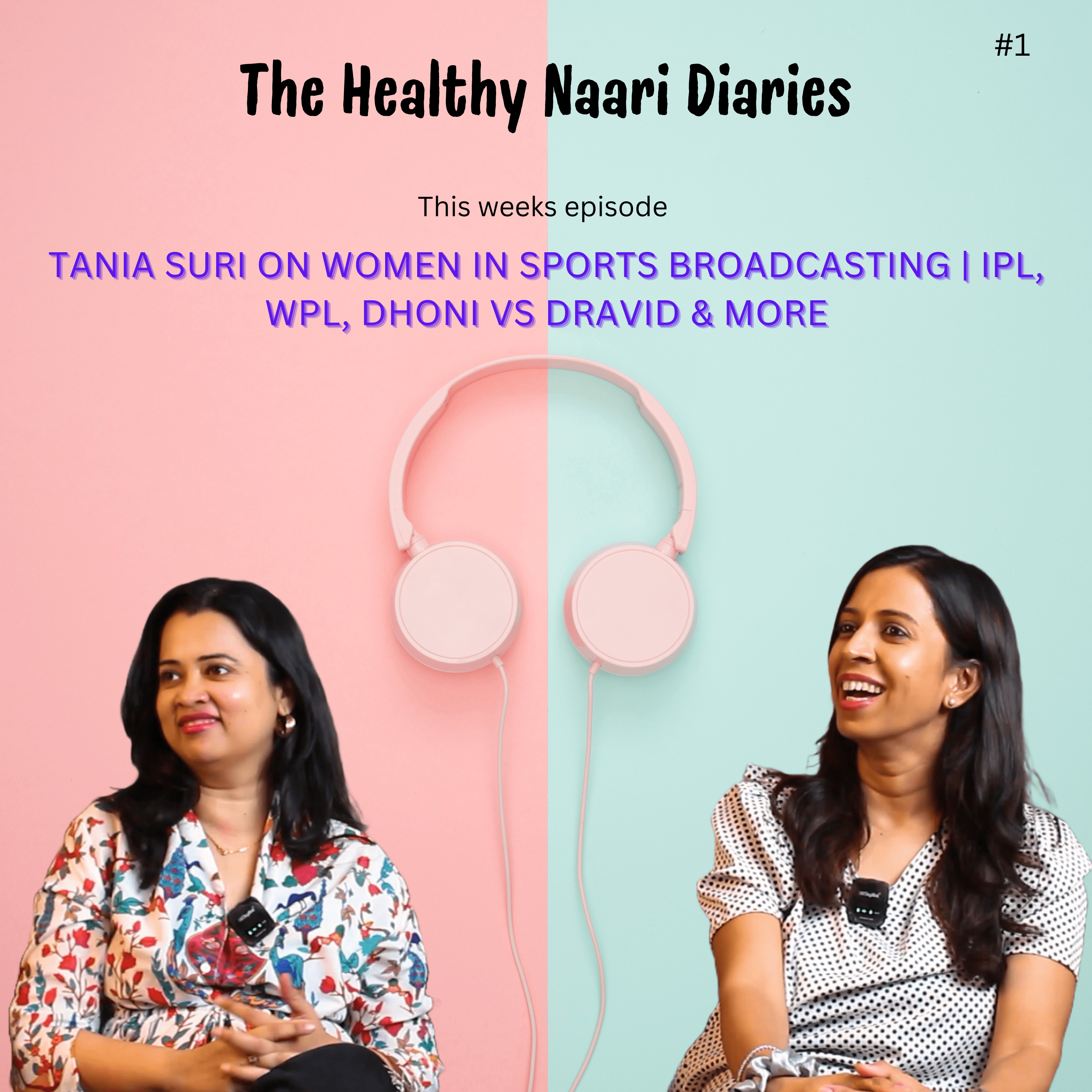 Woman in sports broadcasting | IPL, WPL, Dhoni vs Dravid