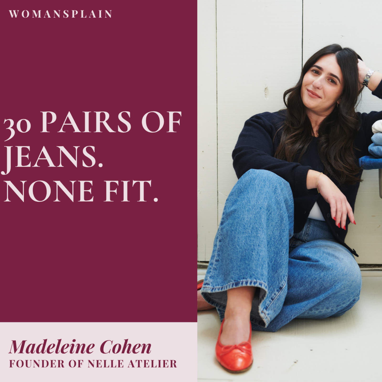 Madeleine Cohen: Her Sister Said "You're Not Doing Anything Else" (From 30 Ill-Fitting Jeans to a $1M Petite Denim Brand) episode artwork