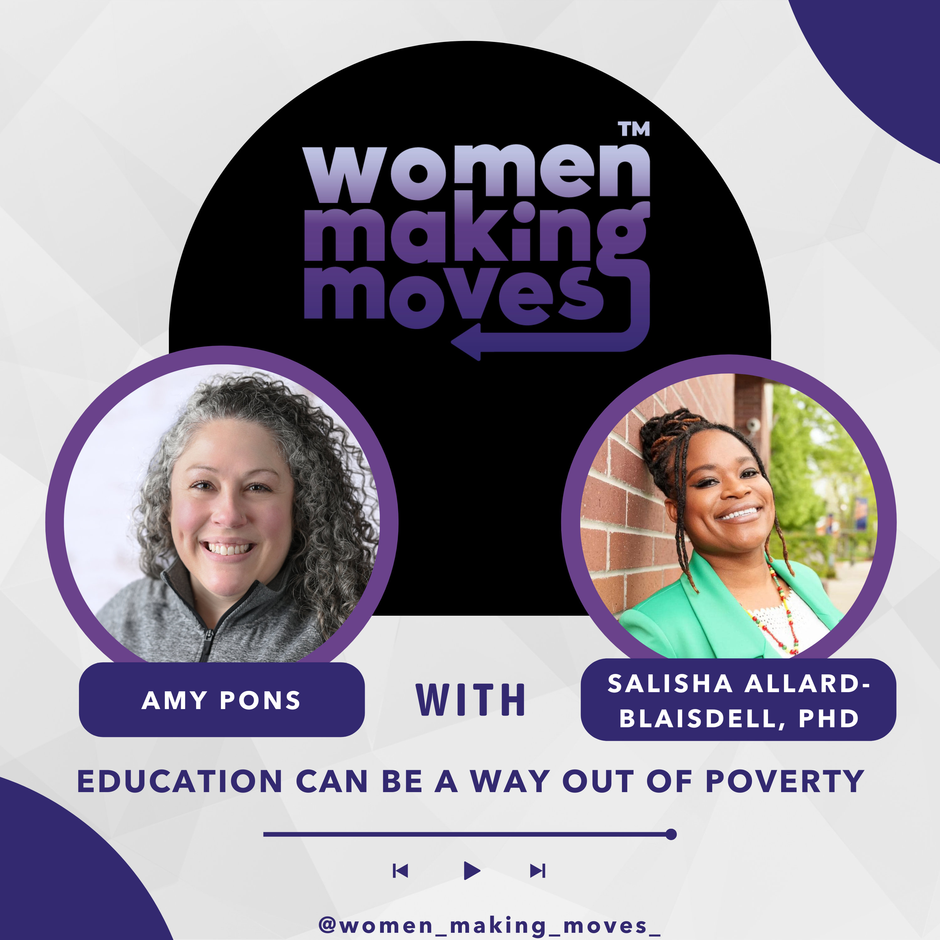 Education Can Be a Way Out of Poverty w/ Salisha Allard-Blaisdell