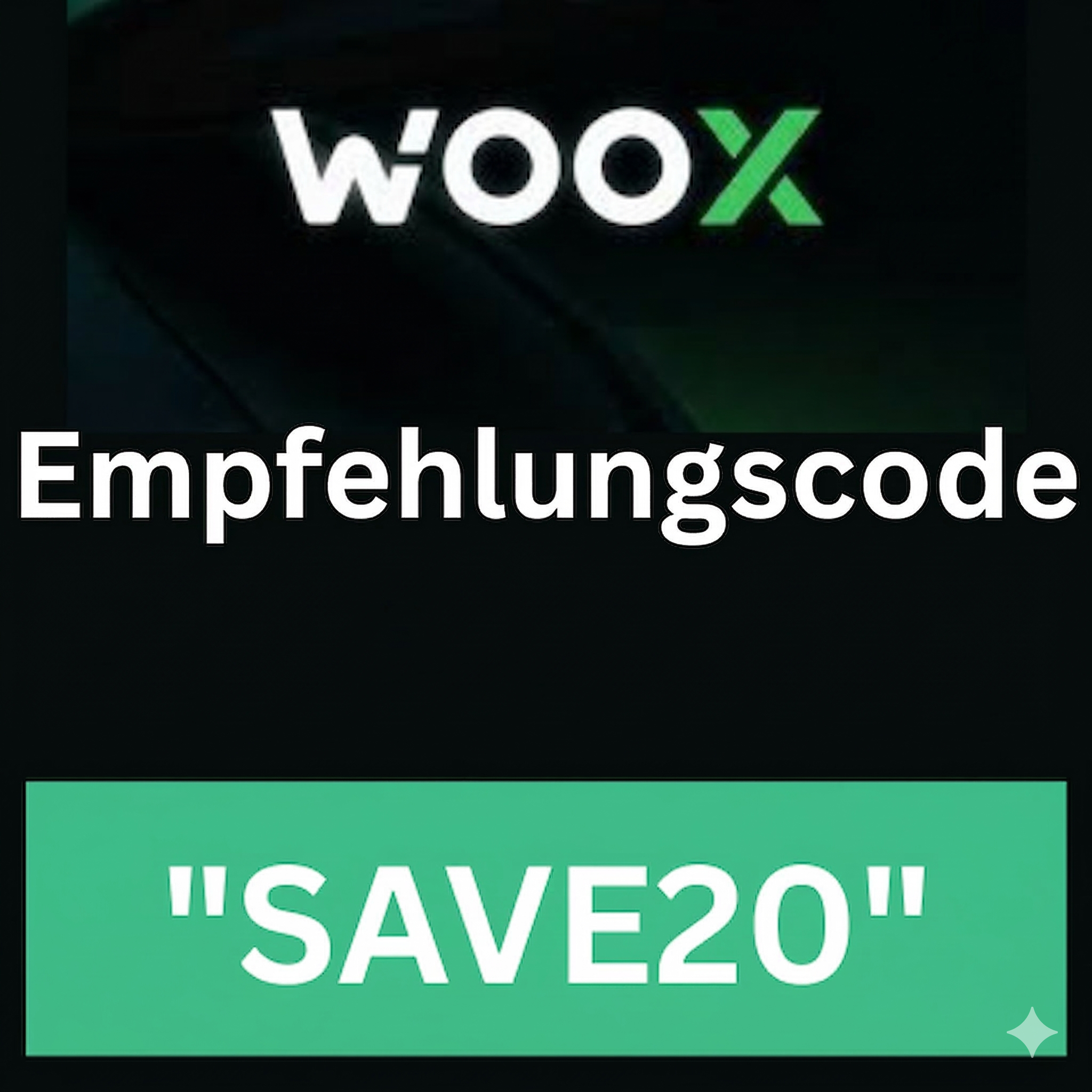 Woo X Empfehlungscode "SAVE20" – Erhalten Sie 20 % Rabatt auf Handelsgebühren