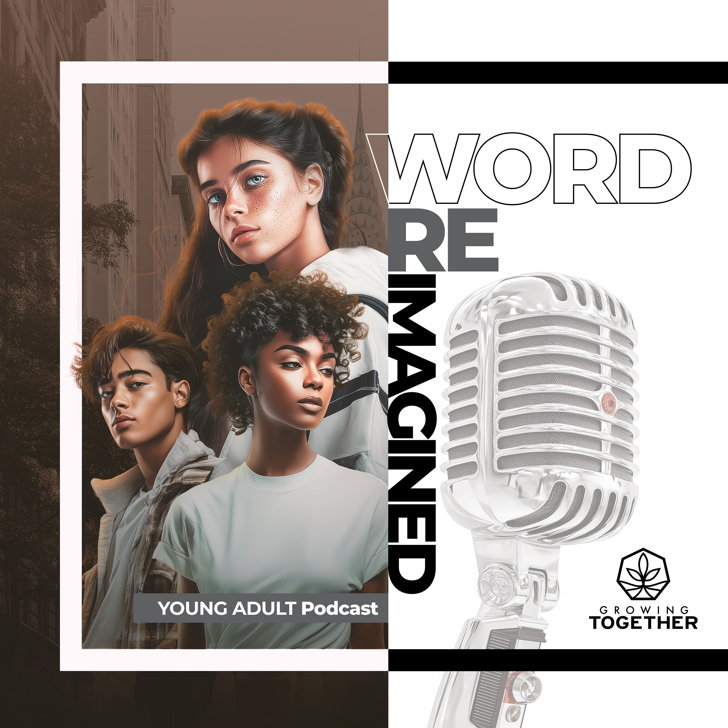 Word Reimagined: Growing Together Young Adults cover art