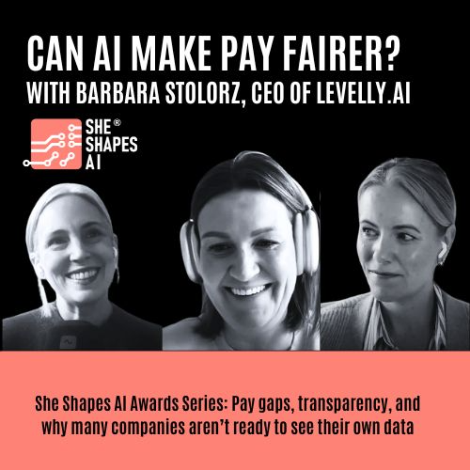 E52: WIWN x She Shapes AI - Can AI make pay fairer? With Barbara Stolorz episode artwork