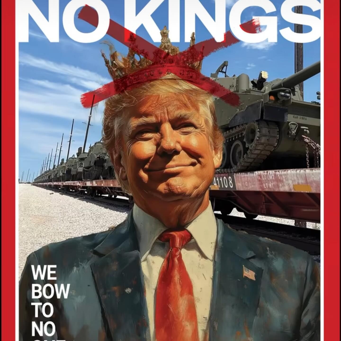 June 14th no Kings episode artwork