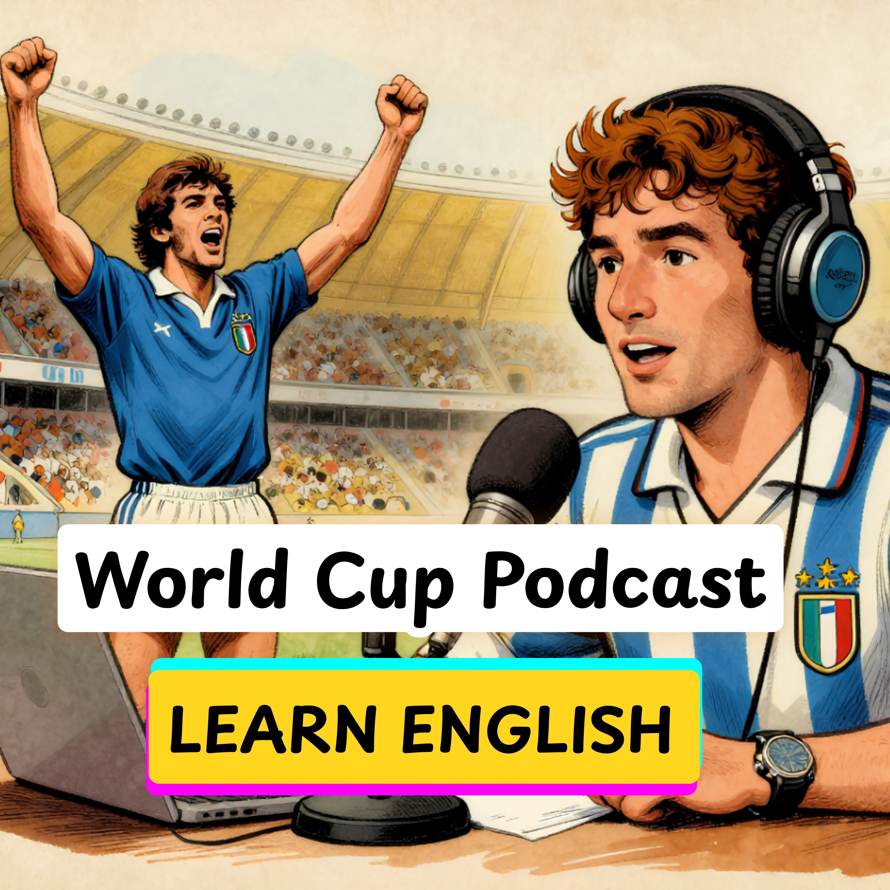World Cup Podcast to Learn English cover art