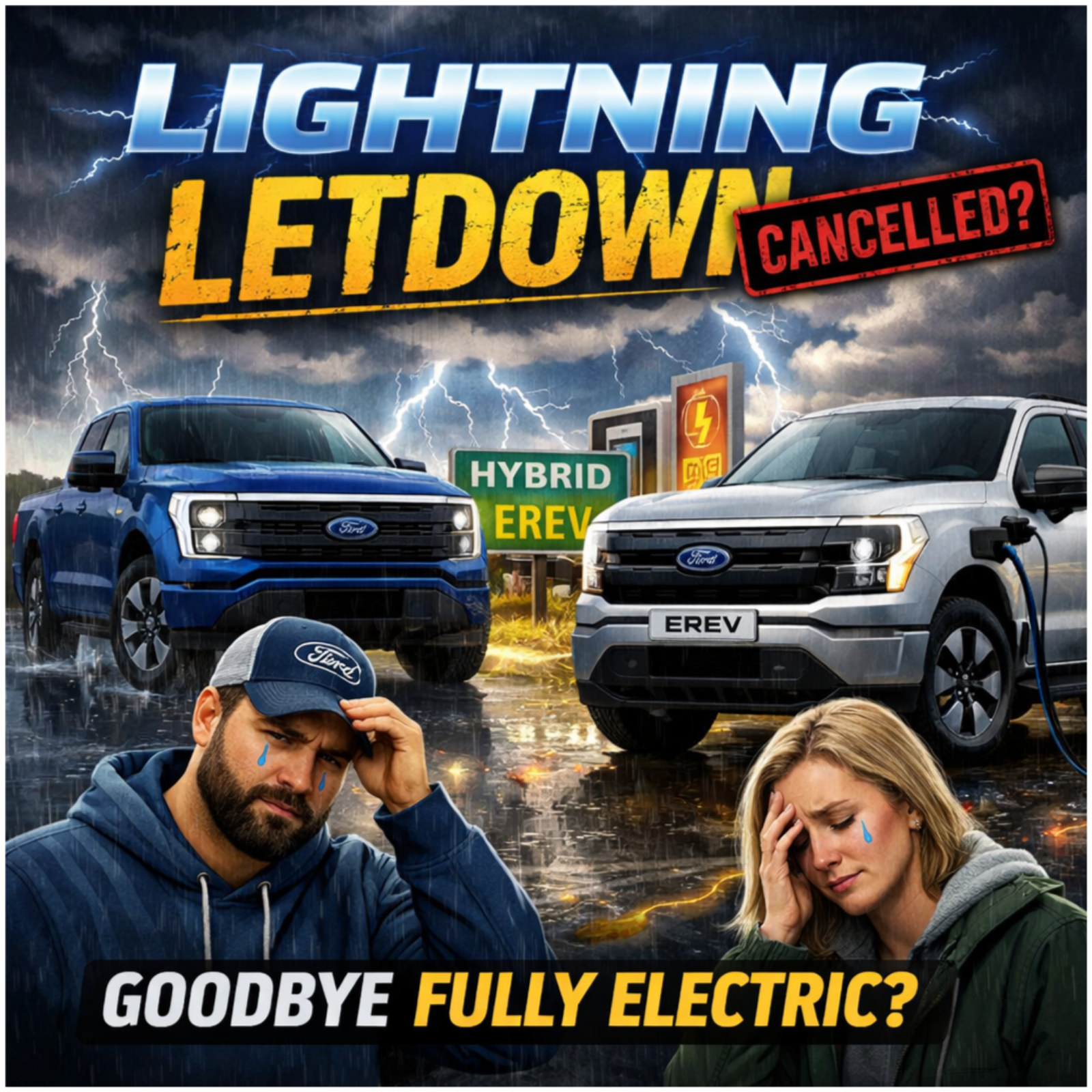 Ford Pulls the Plug on Full Electric F150 Lightning episode artwork