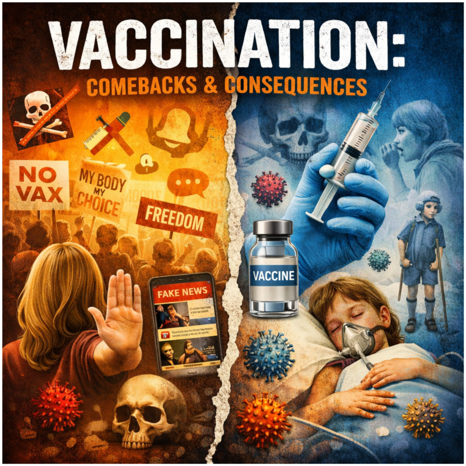 Vaccines, Comebacks, and Consequences episode artwork