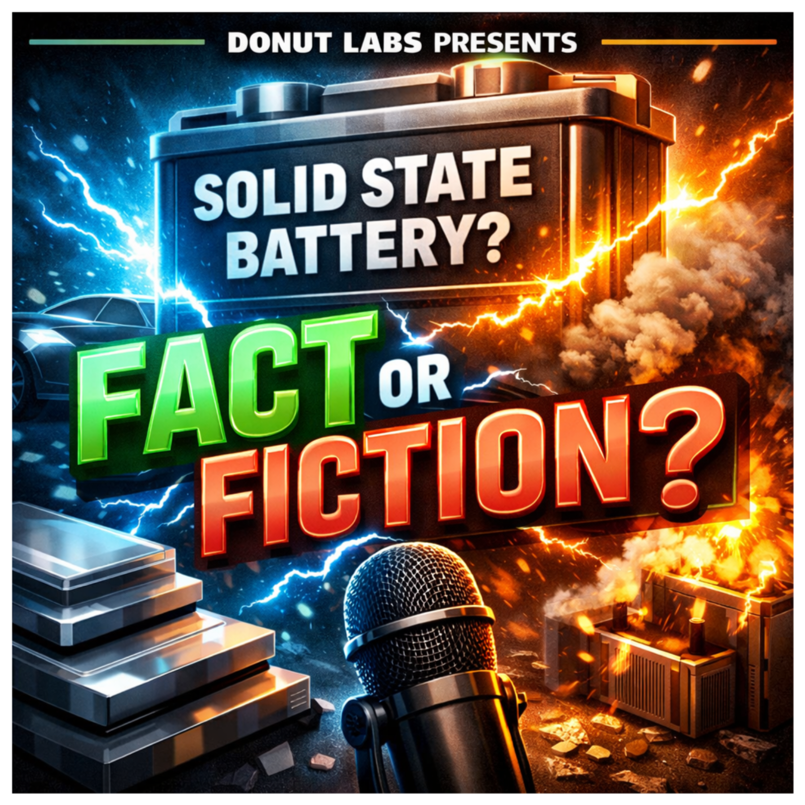 Donut Labs Announces Solid State Battery-Fact or Fiction episode artwork