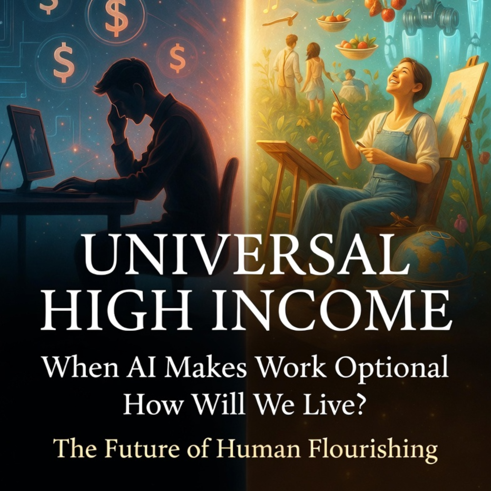 Universal High Income: When AI Makes Work Optional – How Will We Live?