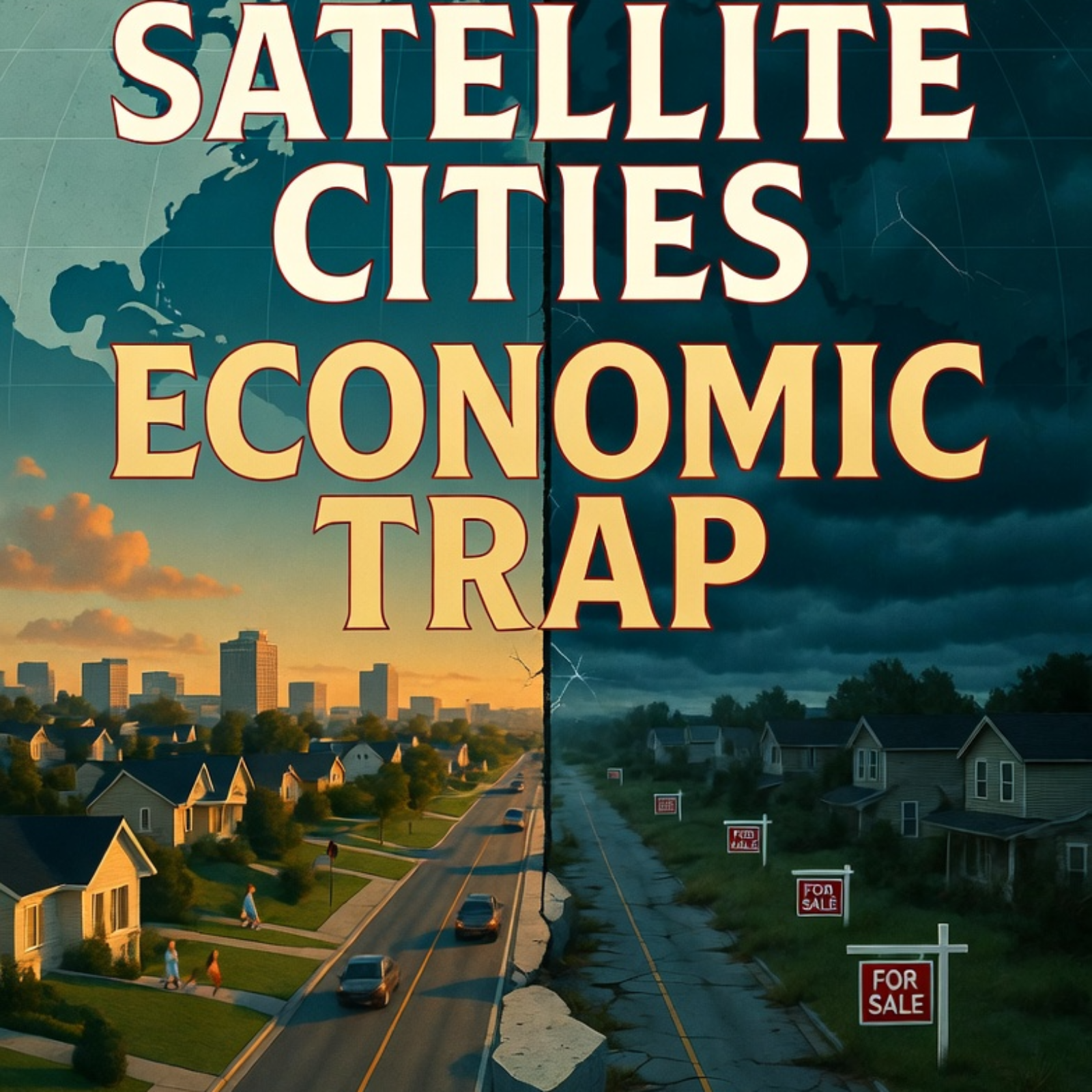 Why Satellite Cities Became an Economic Trap: The Illusion of Suburban Expansion