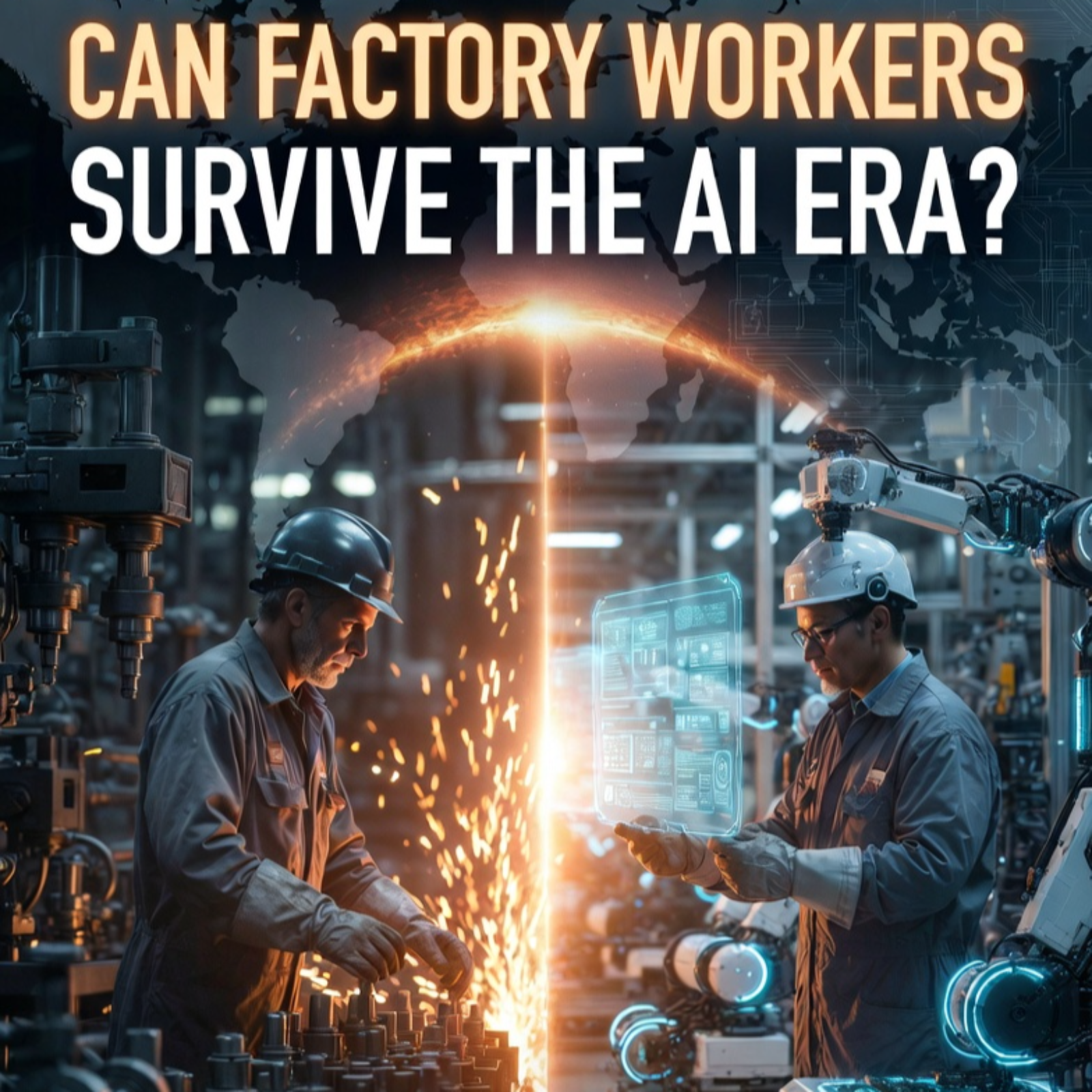 Can Factory Workers Survive the AI Era? Life-Changing Reskilling Strategies