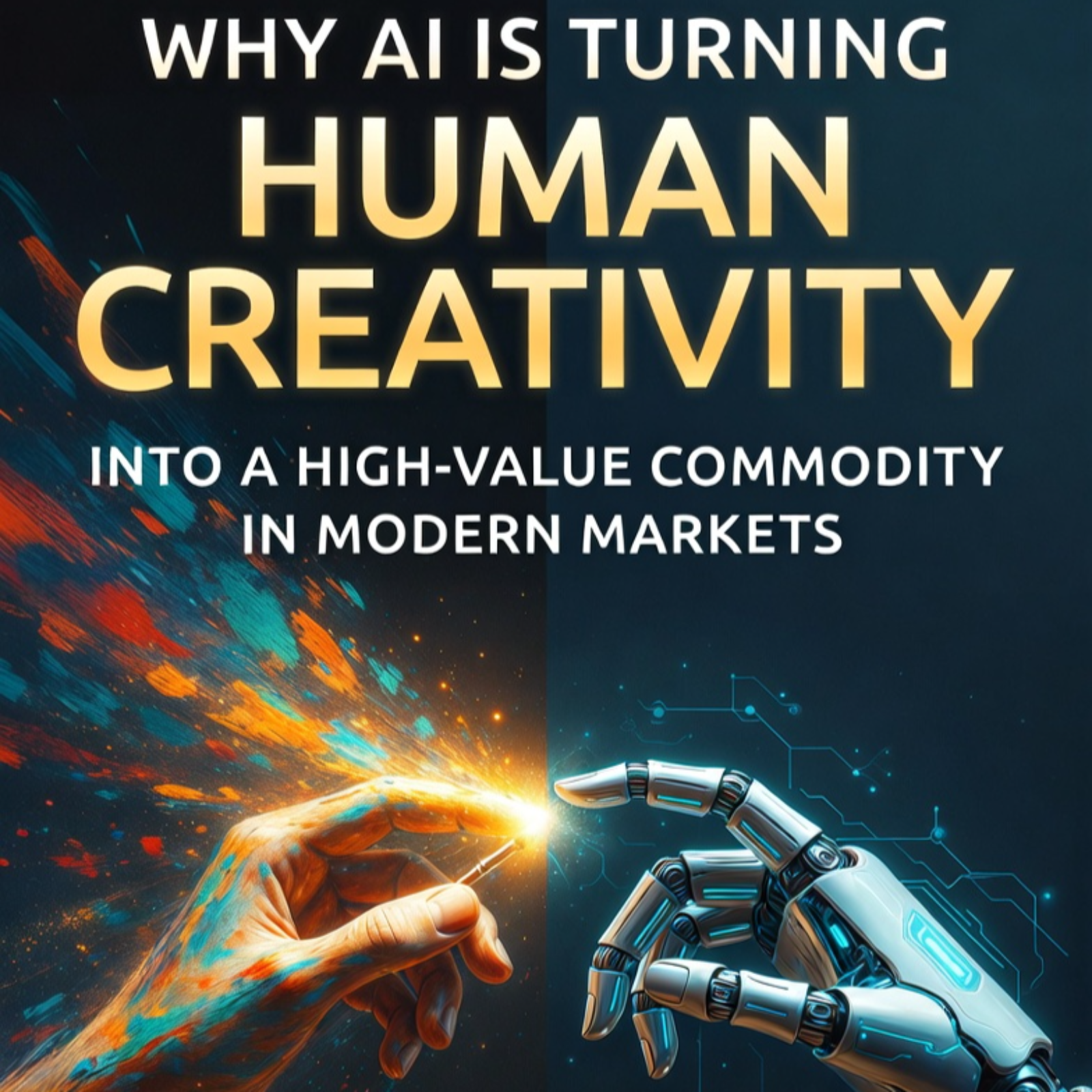 Why AI Is Turning Human Creativity Into a High-Value Commodity