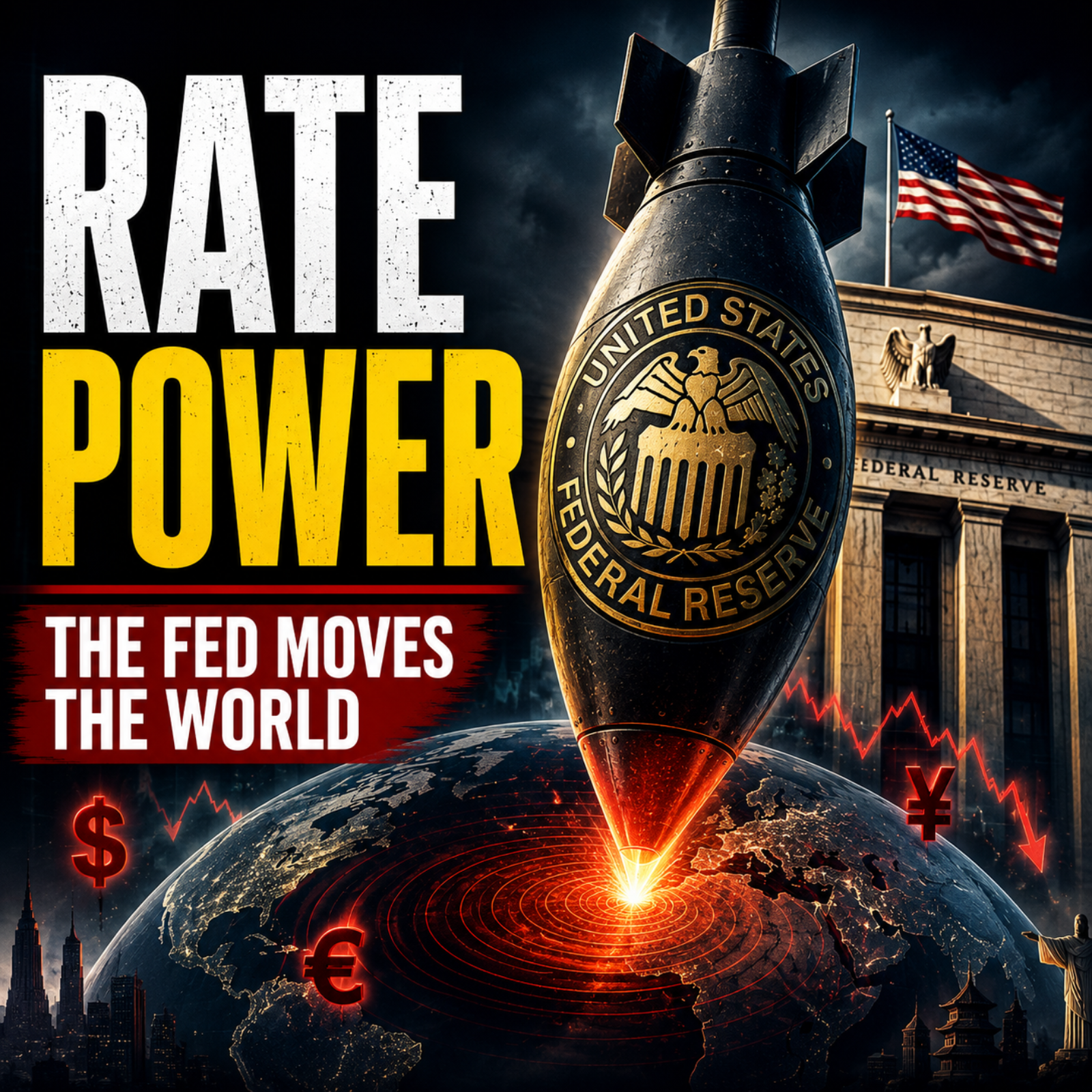 The Weaponization of Interest Rates: How the Fed Moves the Whole World.