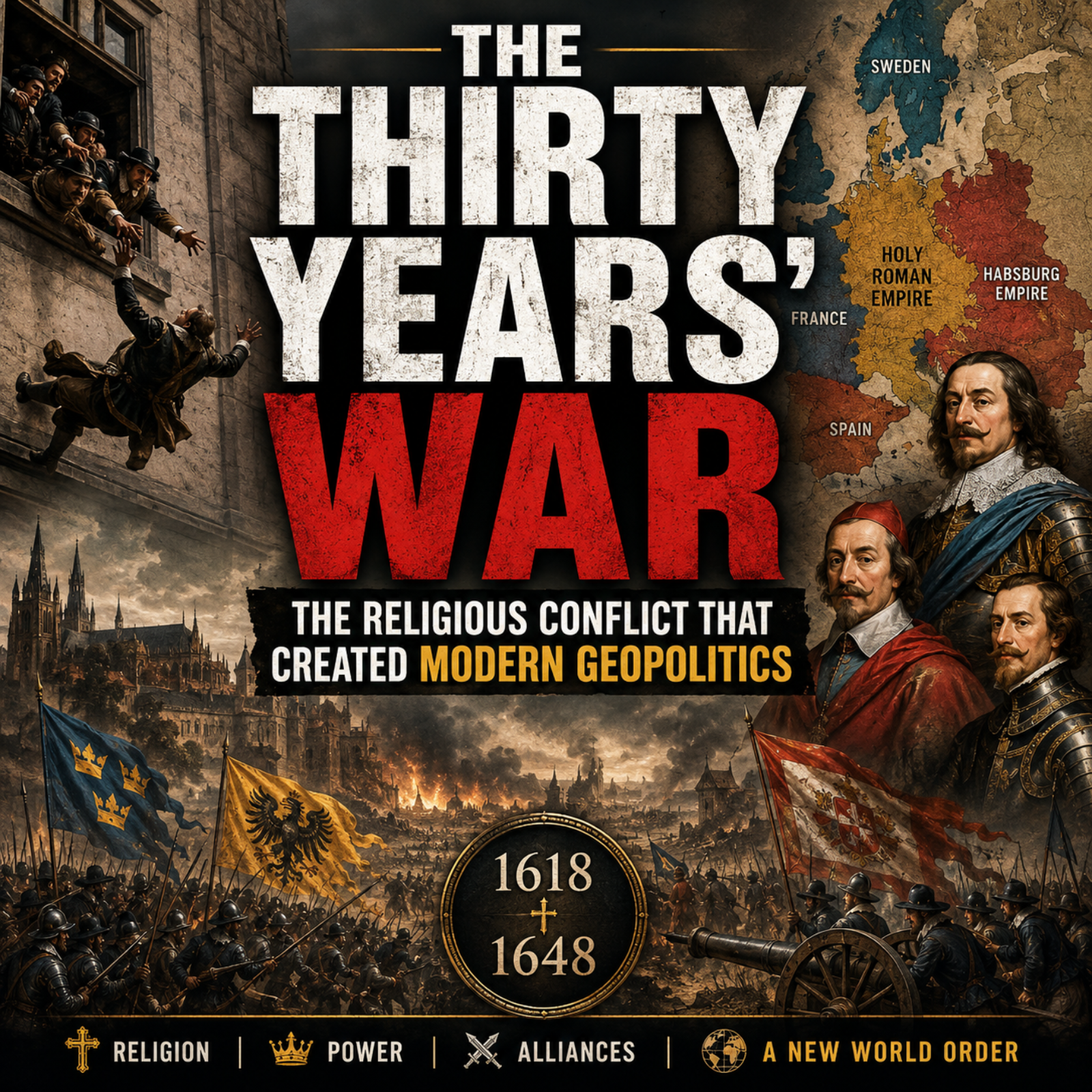 The Thirty Years’ War: The Religious Conflict That Created Modern Geopolitics episode artwork