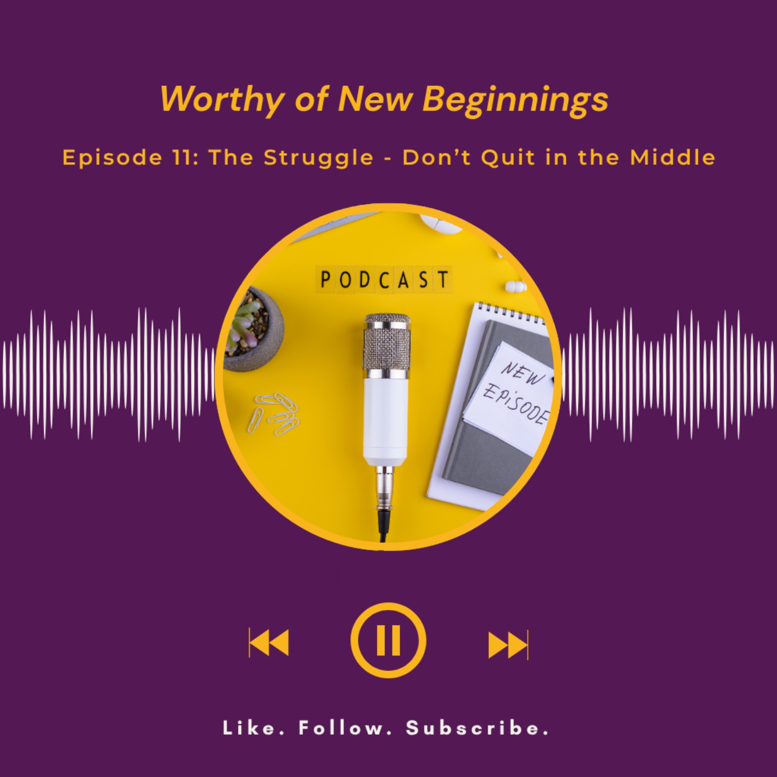 Ep 11: The Struggle - Don't Quit in the Middle episode artwork