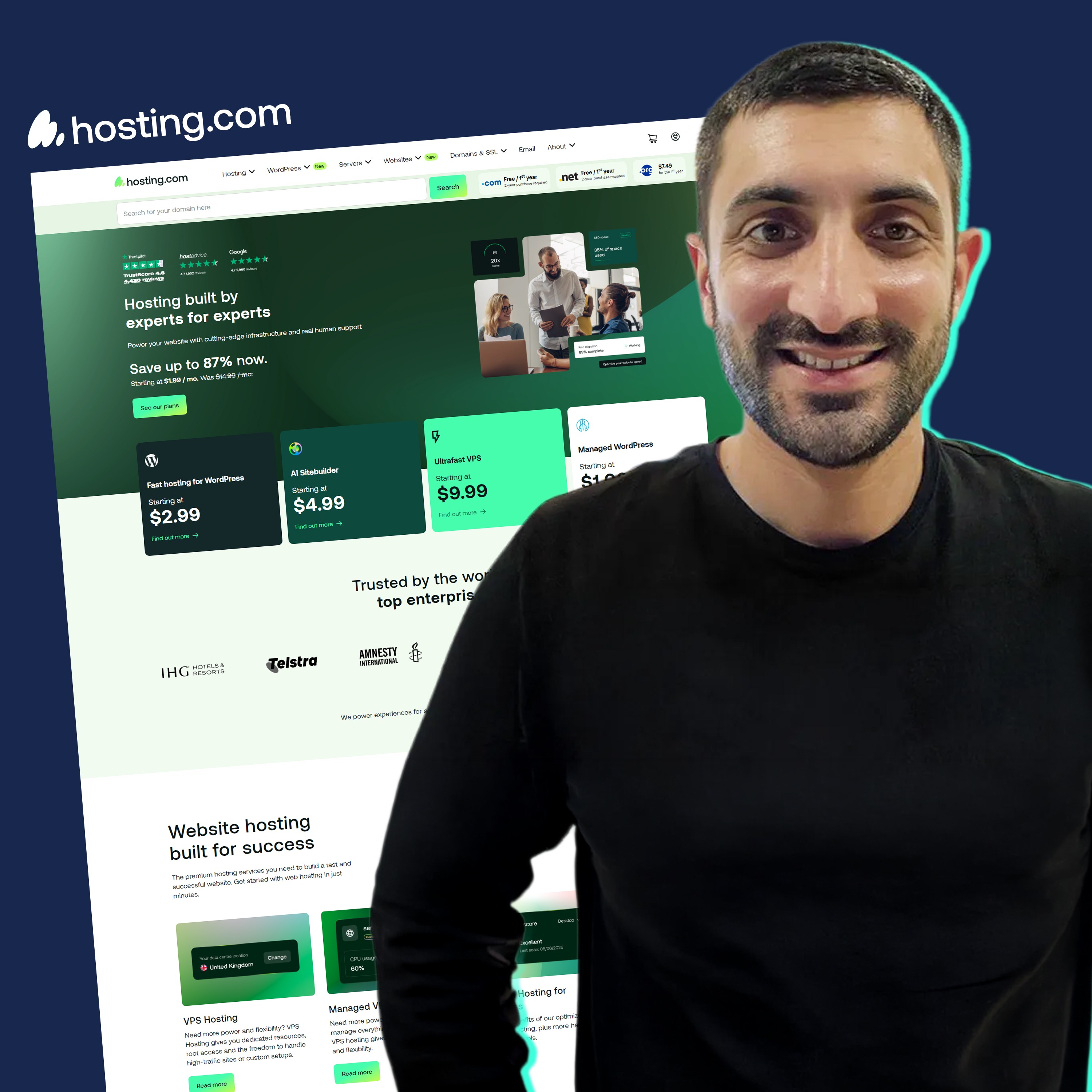 Seb de Lemos, CEO of ‪@wearehostingcom‬ on AI, Hosting, and the Future of WordPress | E130 episode artwork