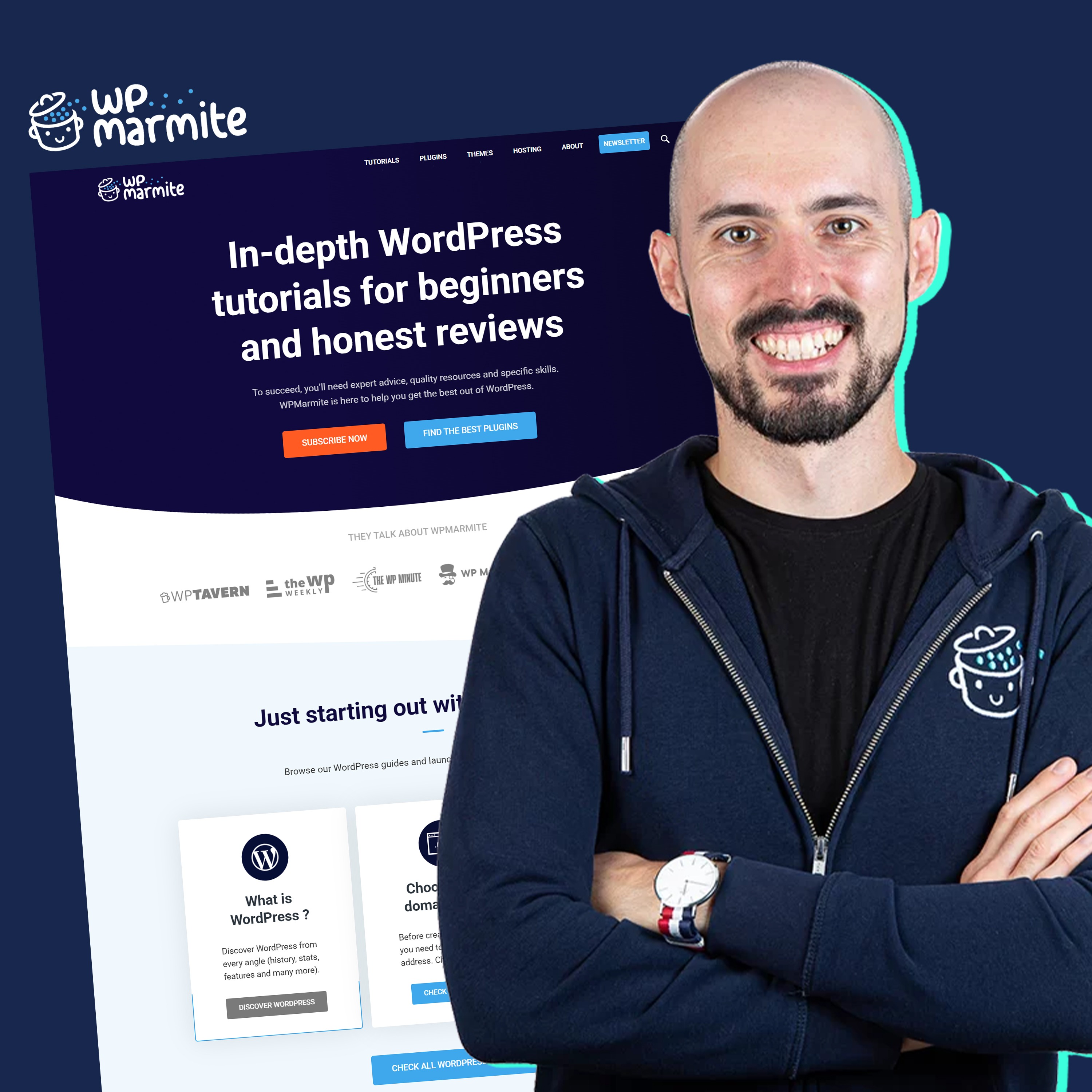 Alex Borto, Founder of WPMarmite, on WordPress Education & AI | E140 episode artwork