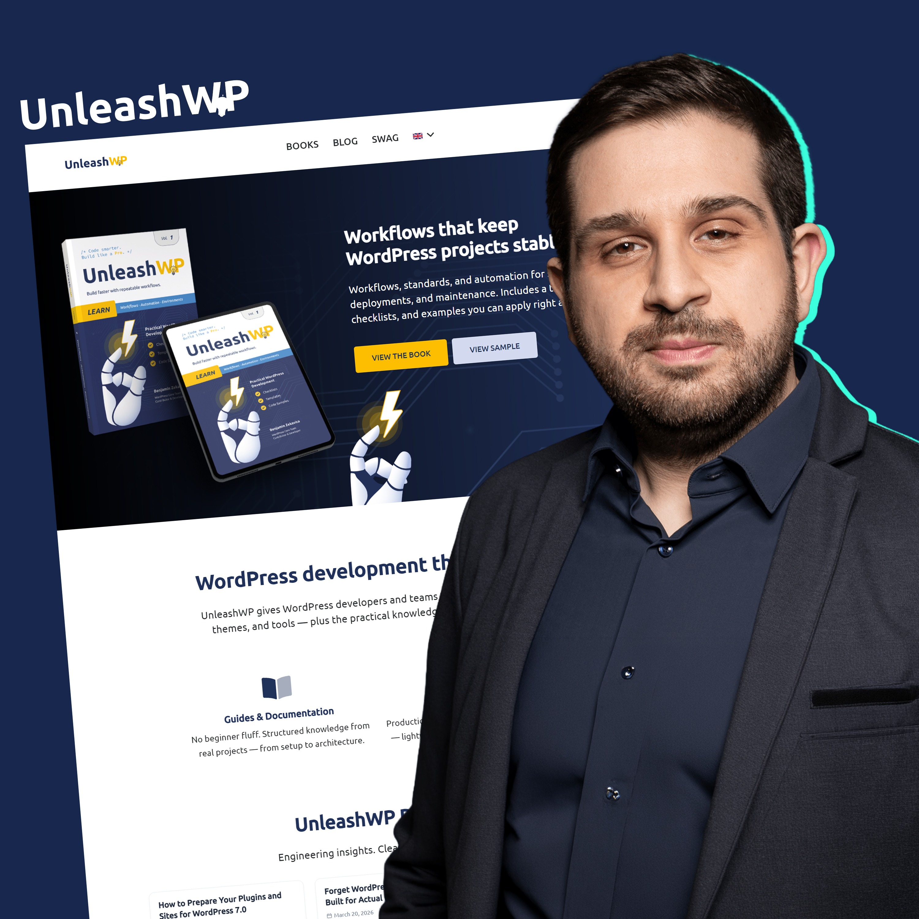 Benjamin Zekavica, Founder of UnleashWP & Kreo Pulse, on WordPress Leadership & AI | E136 episode artwork