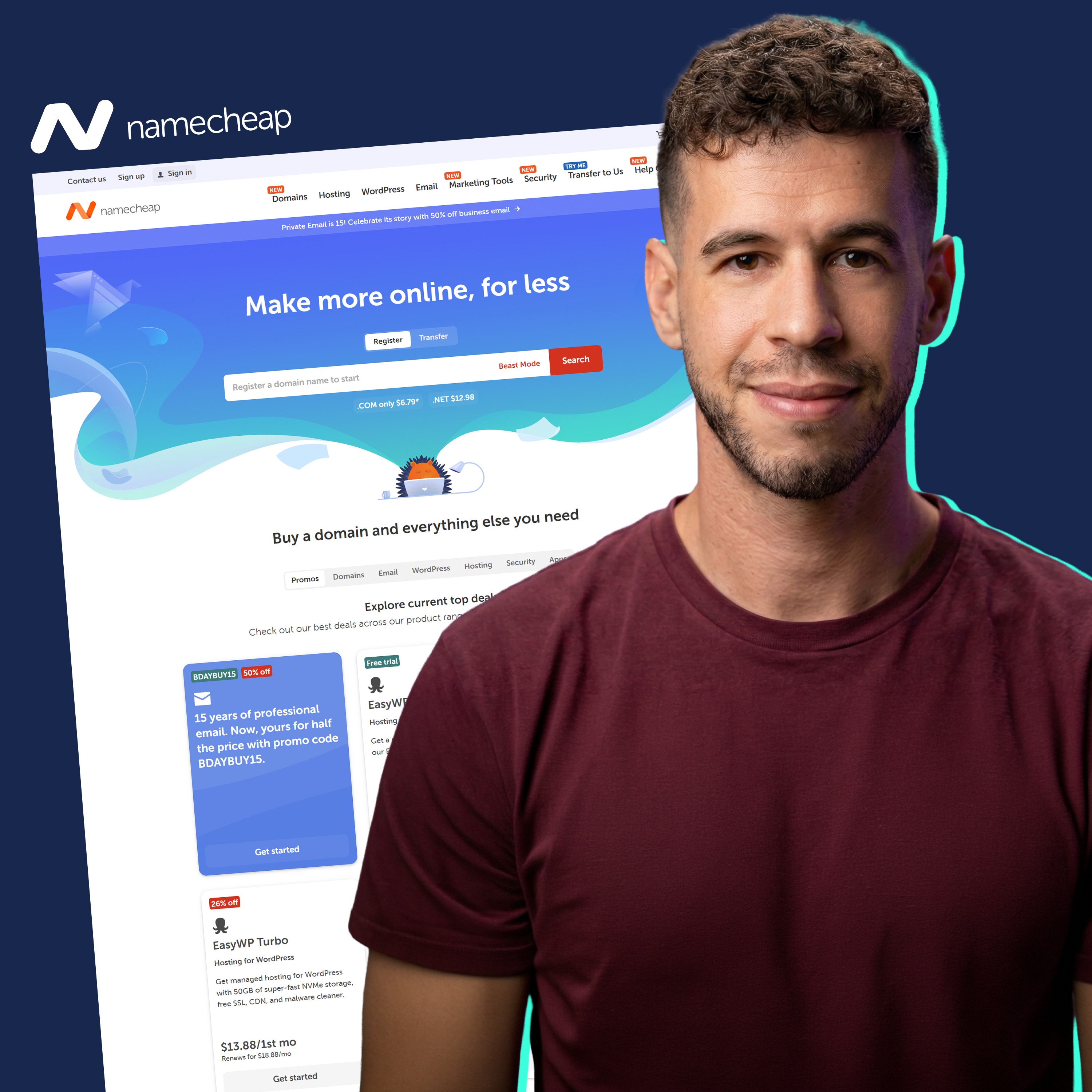 Gonçalo Lourenço, Head of Cloud DevOps and R&D at Namecheap/Spaceship, on Future of WordPress E134 episode artwork