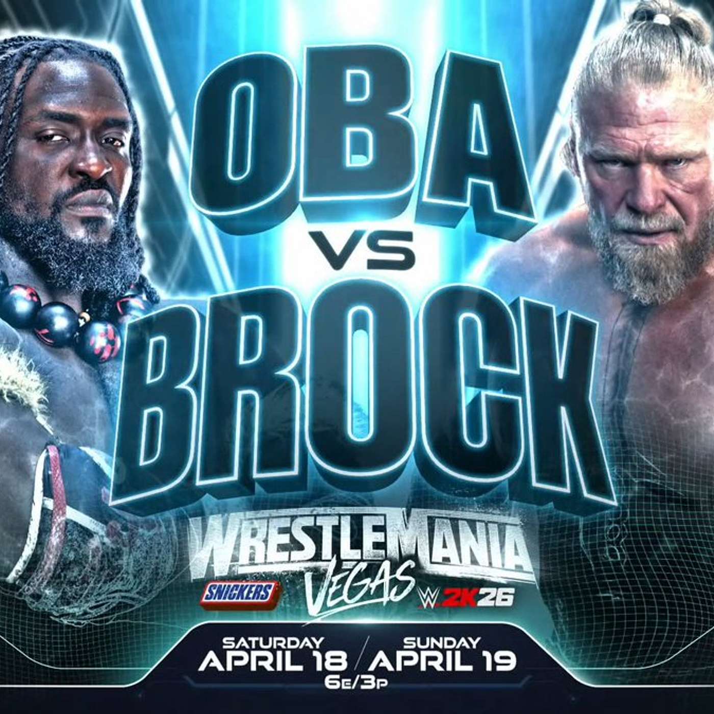 OBA FEMI vs BROCK LESNAR… SHOULD THIS MAIN EVENT WRESTLEMANIA?! - Wrestle Chop Podcast episode artwork