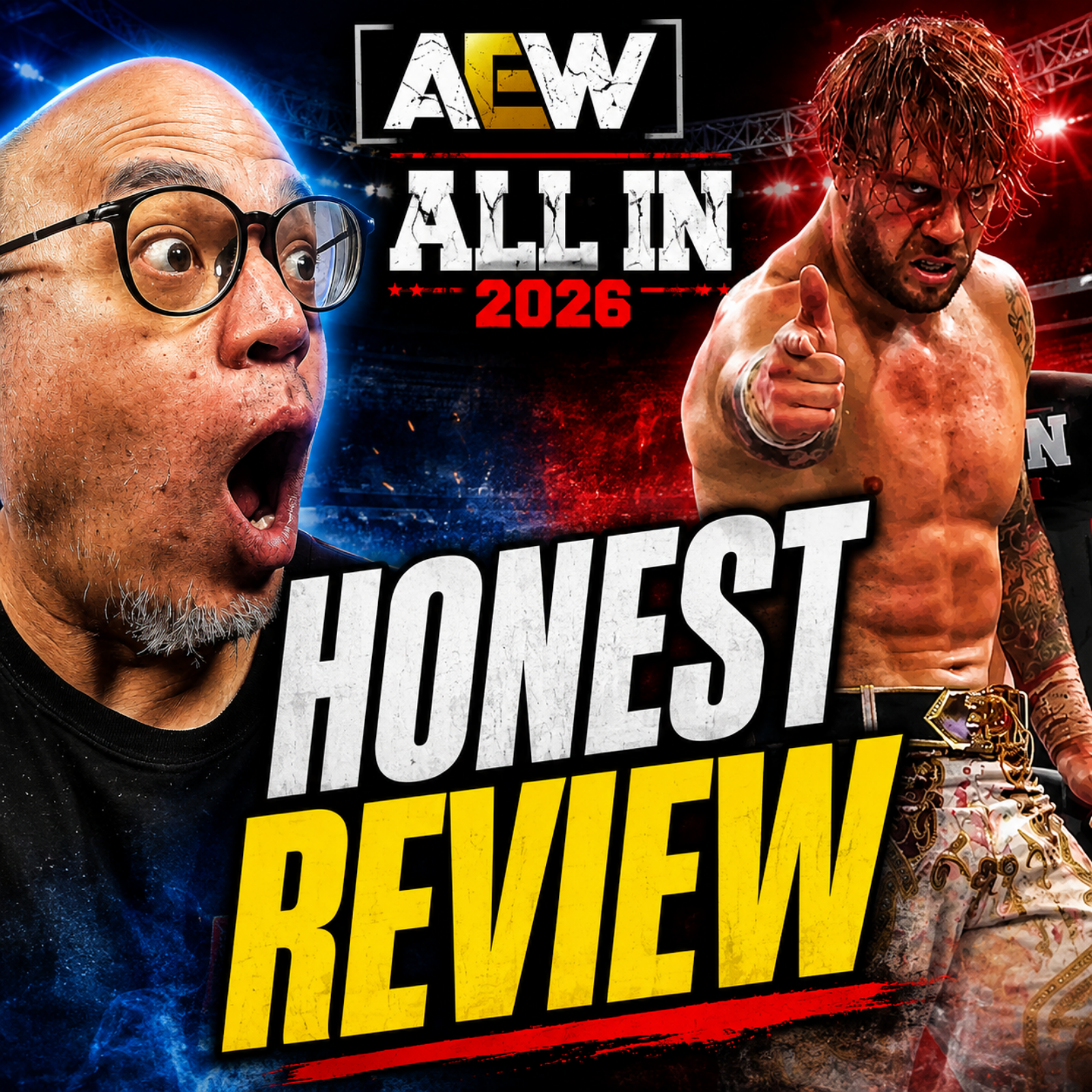 HONEST Review of AEW All In 2026 episode artwork