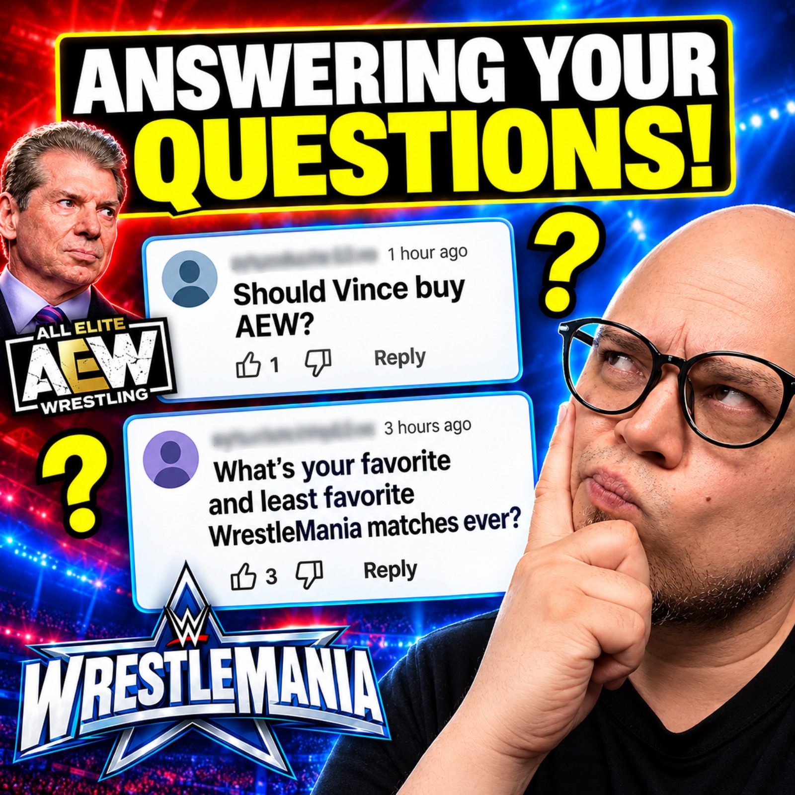 NOTHING OFF LIMITS! ASK WRESTLECHOP ANYTHING!!