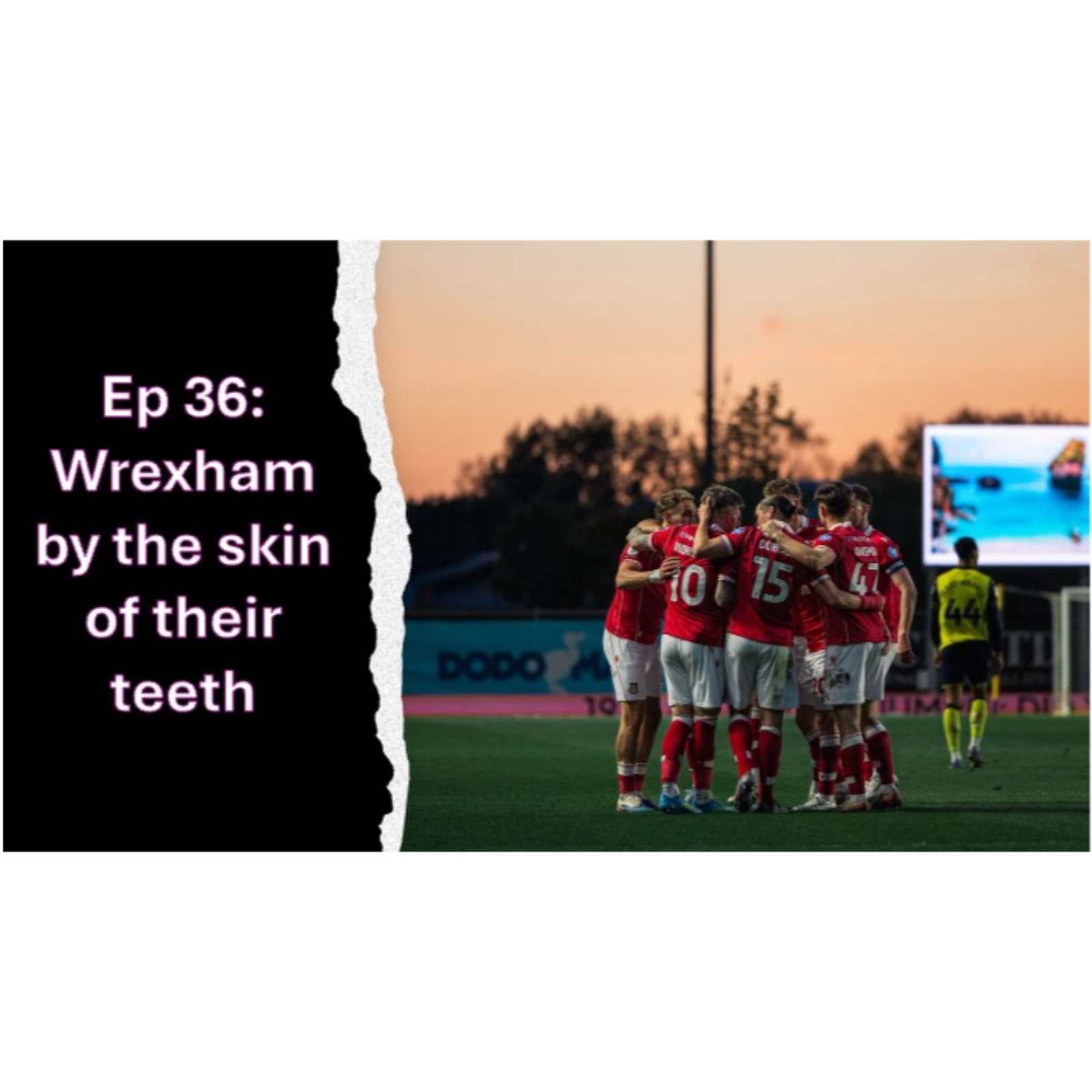 Wrexham Hang on By the Skin of Their Teeth episode artwork