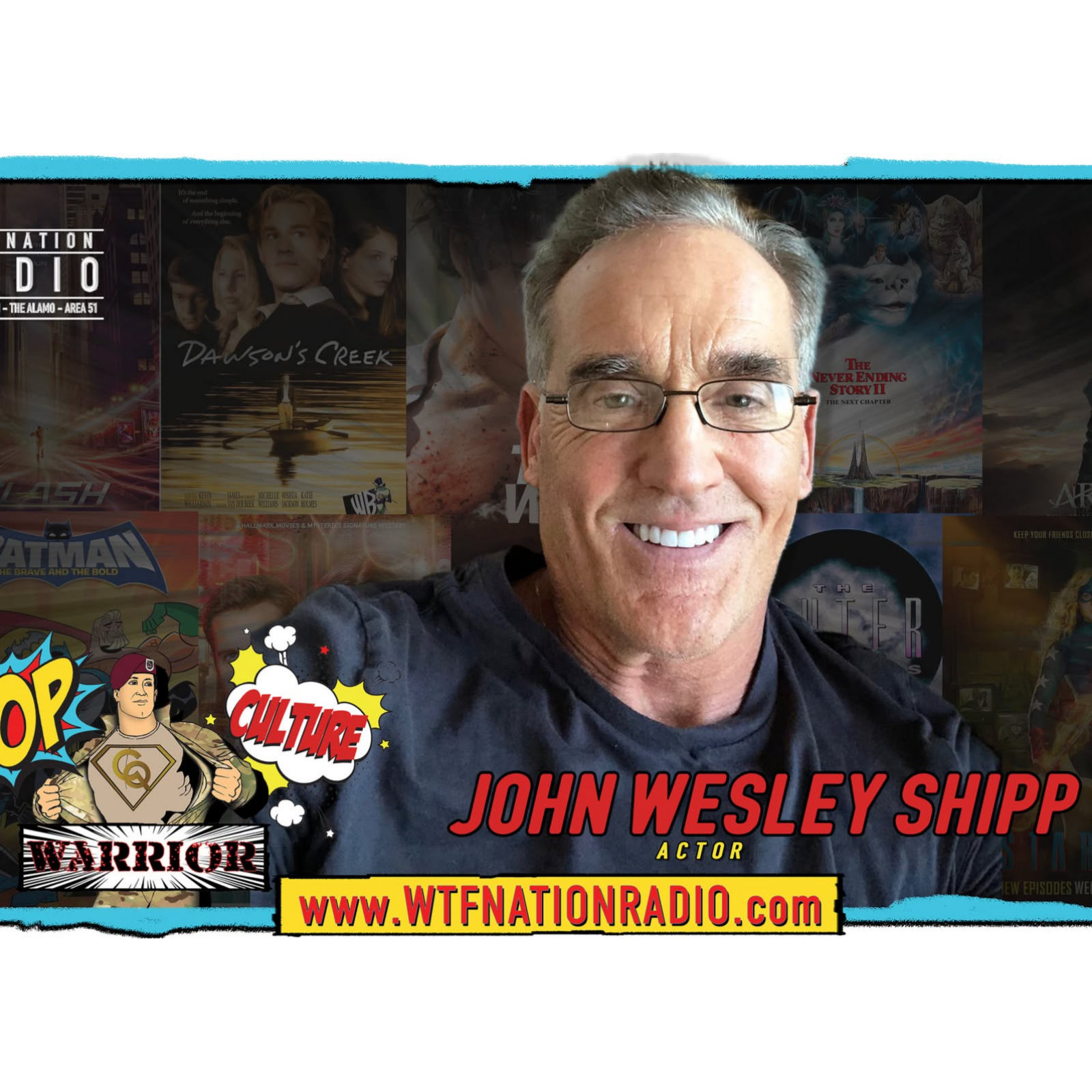 Pop Culture Warrior - Interview with special guest, The OG Flash, John Wesley Shipp! episode artwork