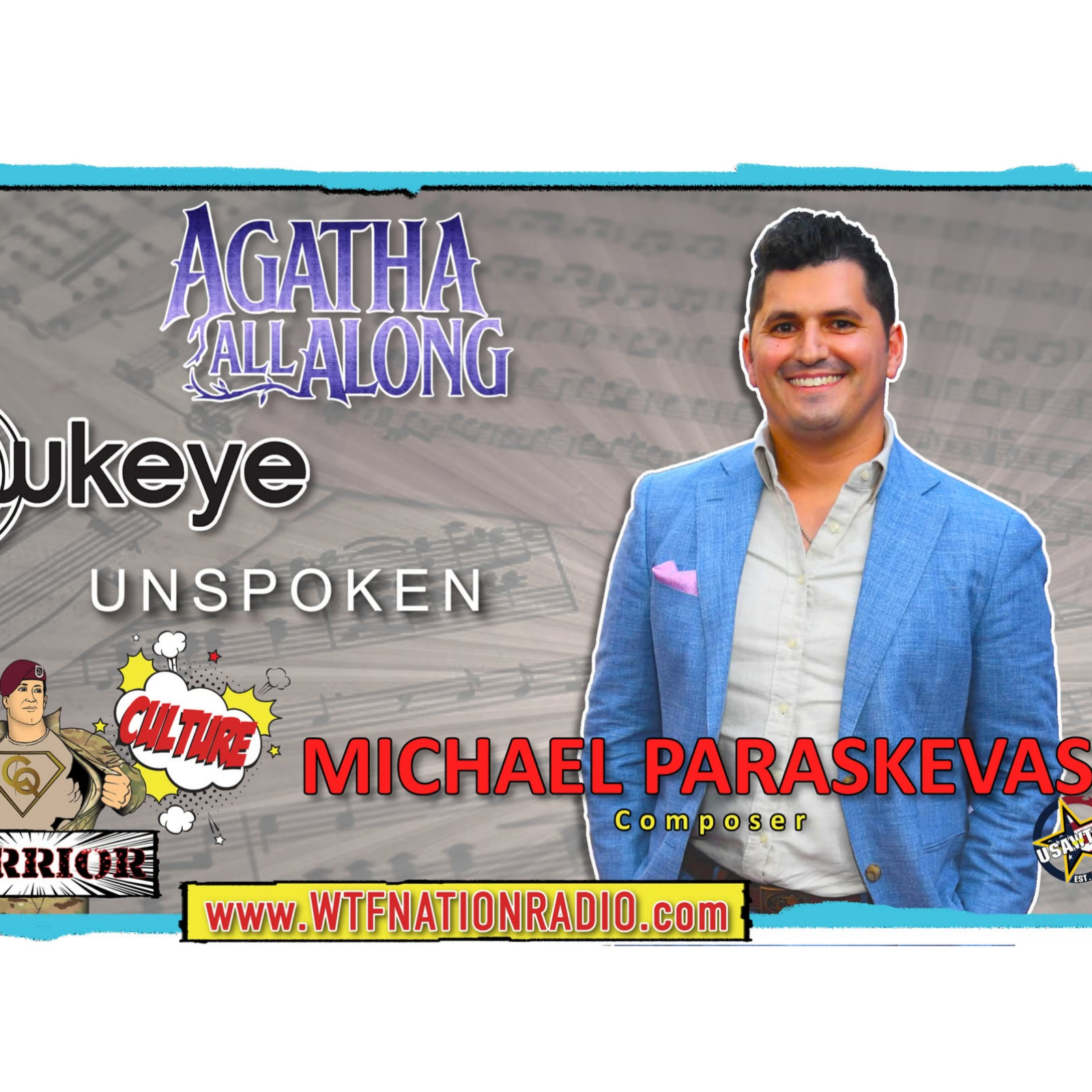Pop Culture Warrior - Interview With special guest, Michael Paraskevas! episode artwork