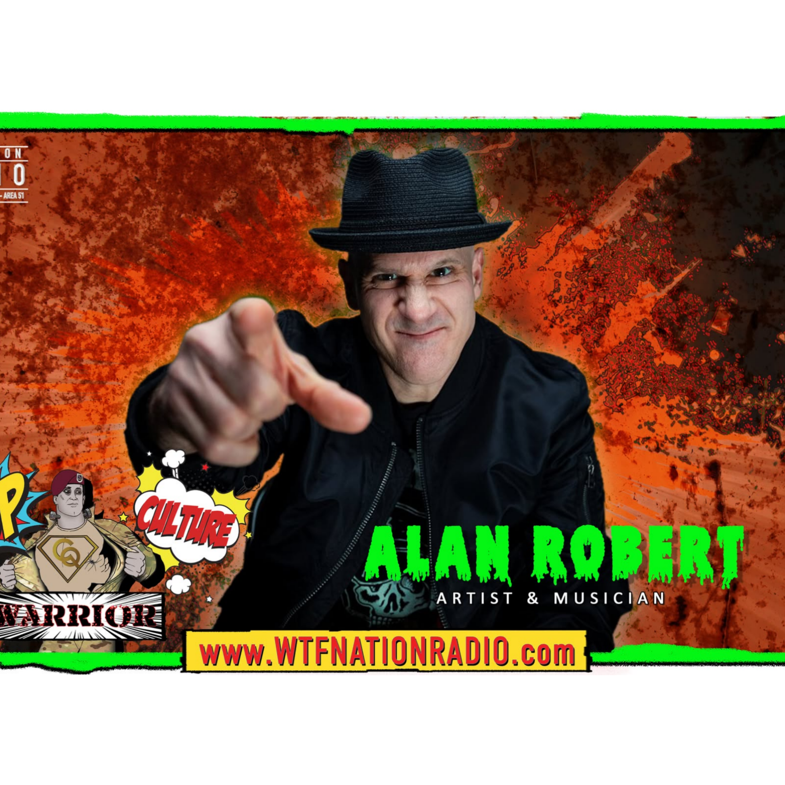 Pop Culture Warrior - Interview with special guest, Alan Robert! episode artwork