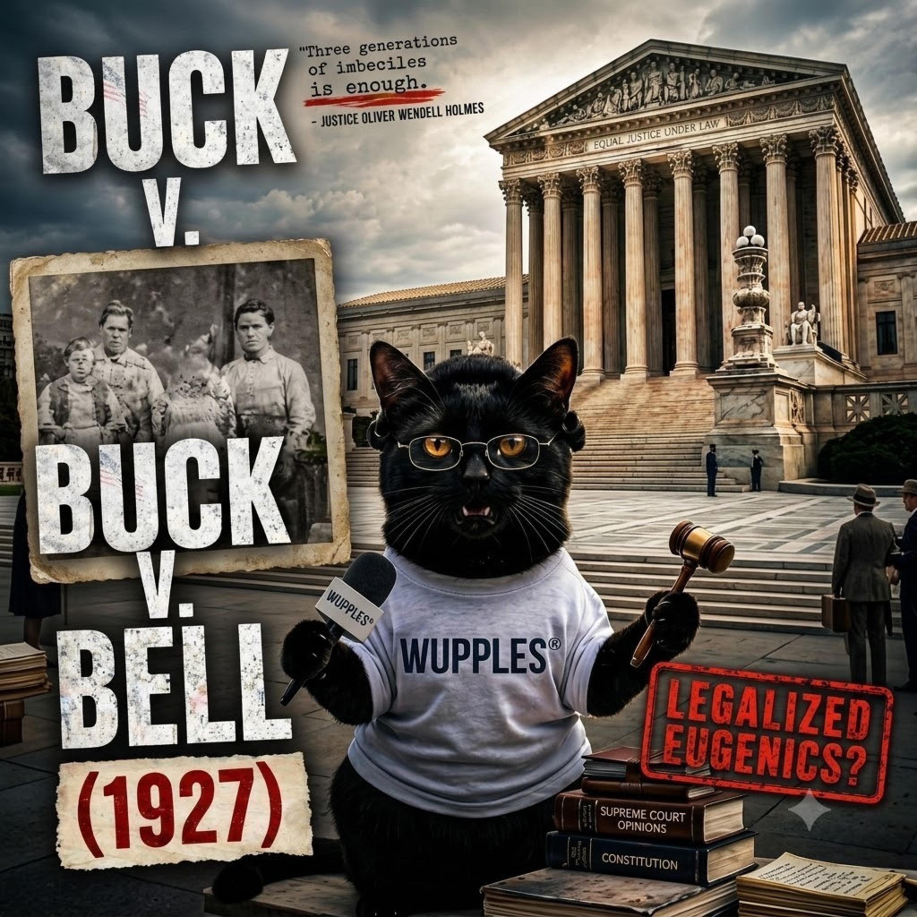 Buck v. Bell (1927) ⚖️ #wuppleslaw episode artwork