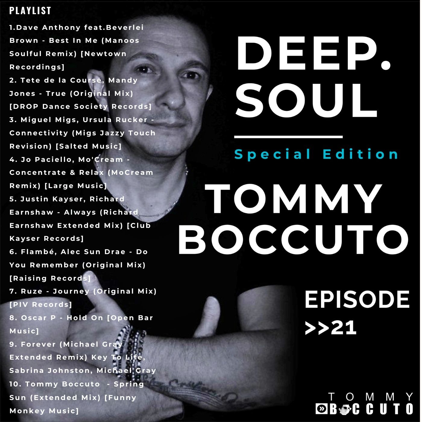DEEPSOUL SPECIAL EDITIONS  MIX BY TOMMY BOCCUTO