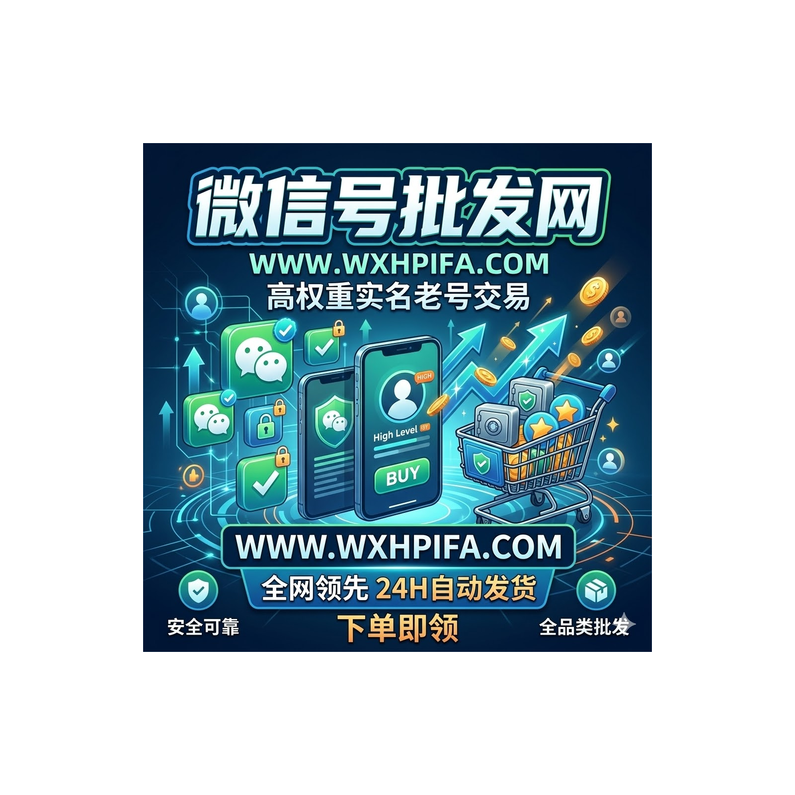 微信号购买批发：高权重实名老号交易与抗封养号指南