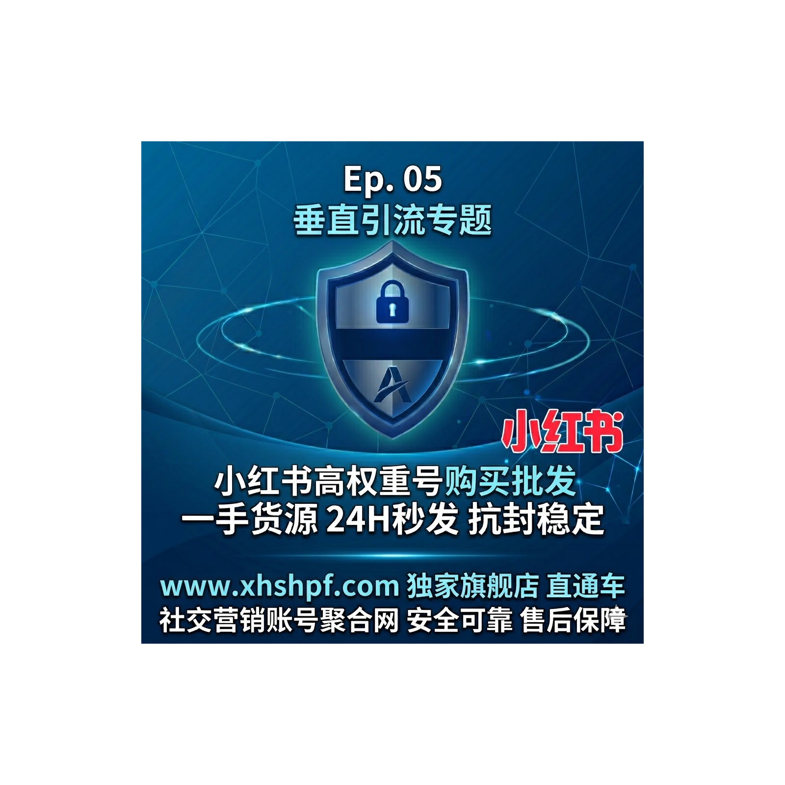 小红书高权重号购买批发 - 精准引流、稳健起号防封指南 episode artwork