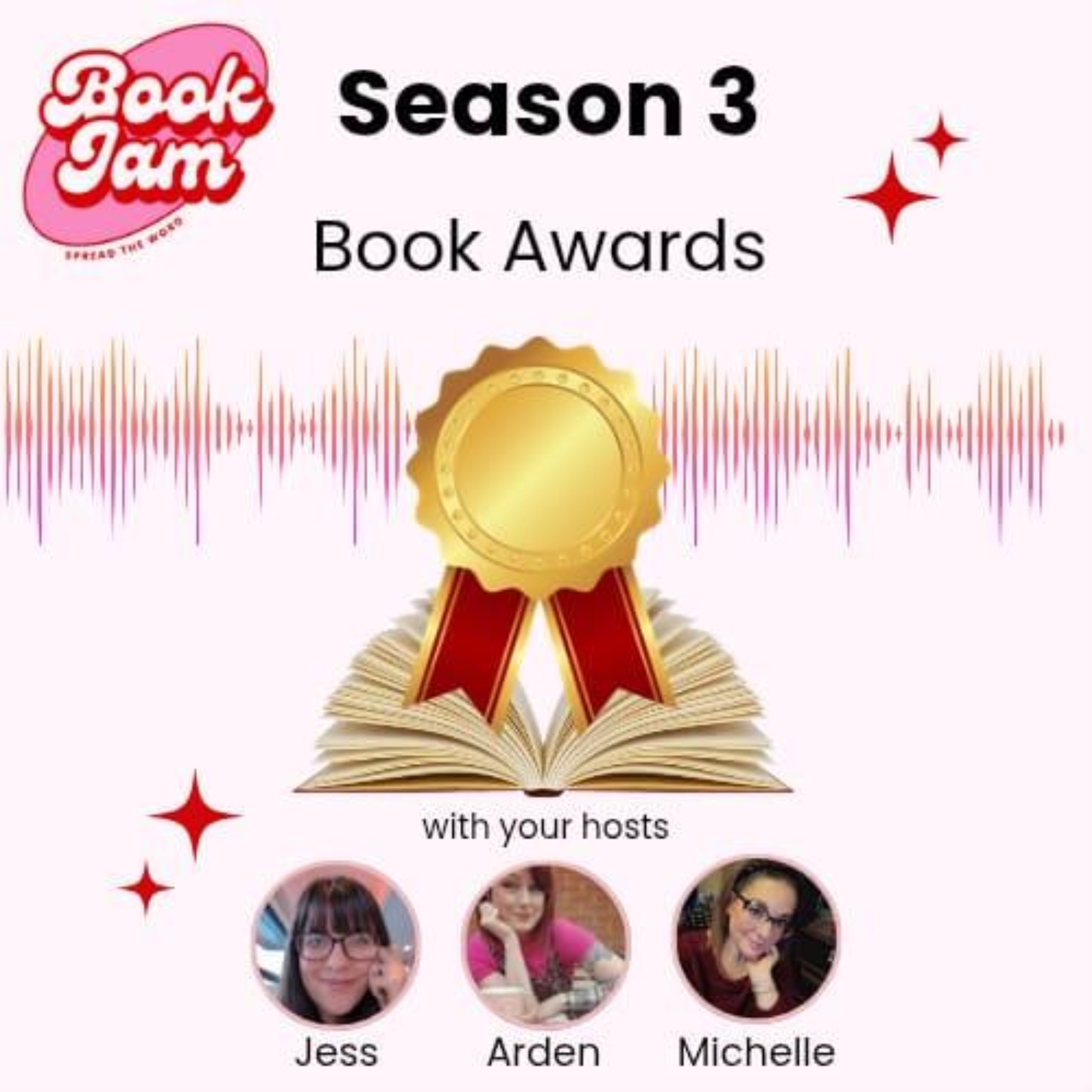 Season Three Book Awards episode artwork