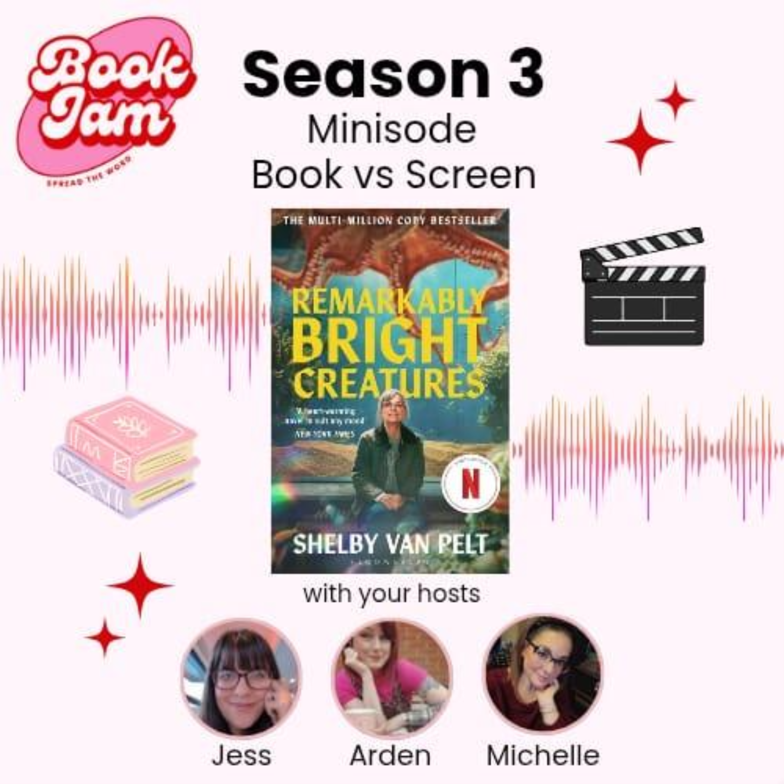 Book vs Screen: Remarkably Bright Creatures episode artwork