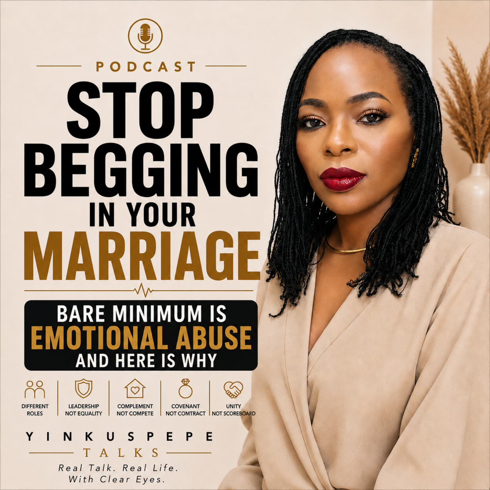 Stop Begging in Your Marriage | Bare Minimum Is Emotional Abuse and Here Is Why