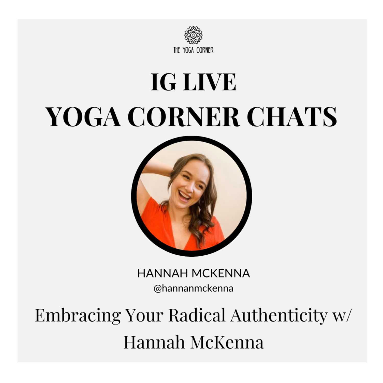 Yoga Corner Chats