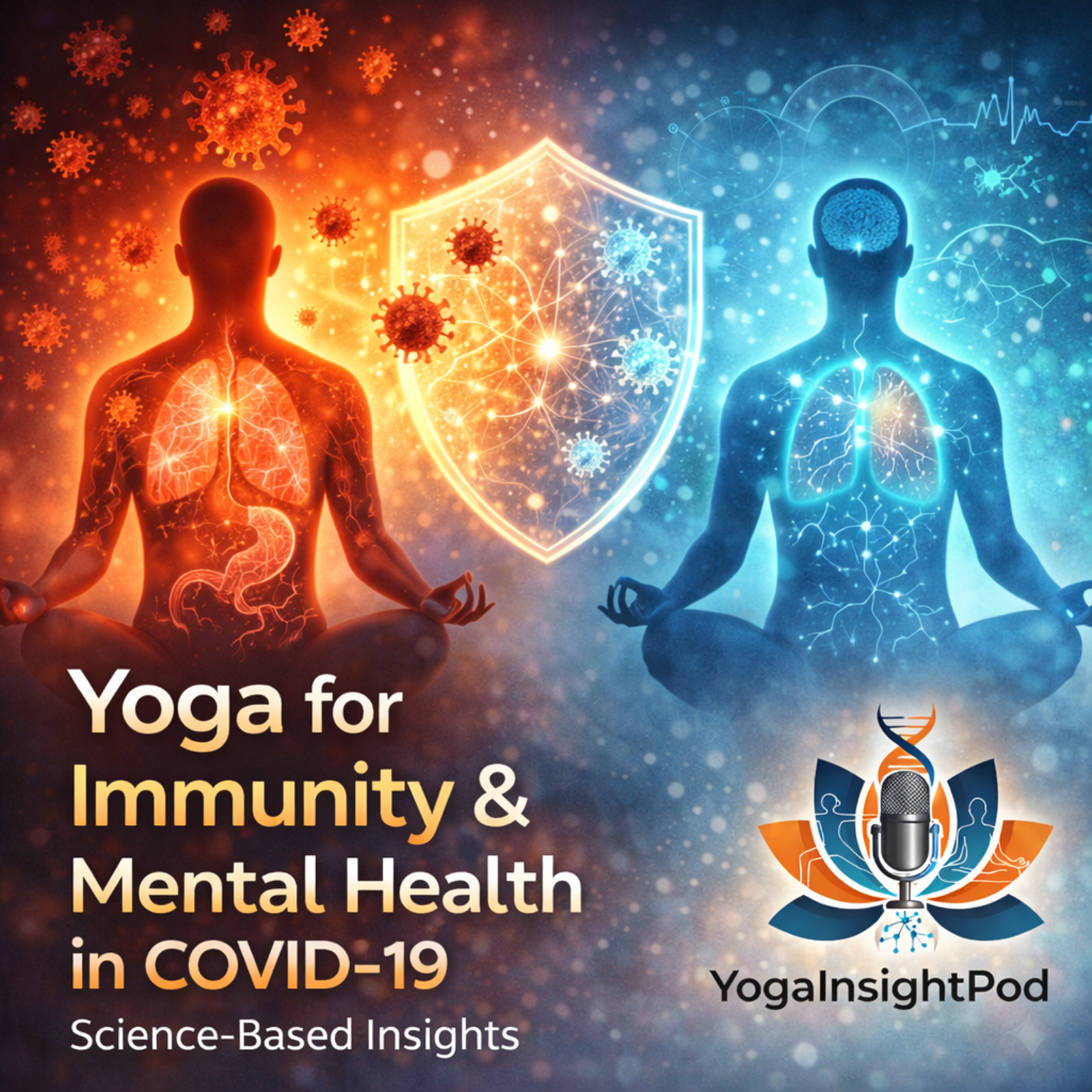 Yoga for Immunity & Mental Health in COVID-19: Scientific Evidence on Inflammation and Stress Reduction episode artwork