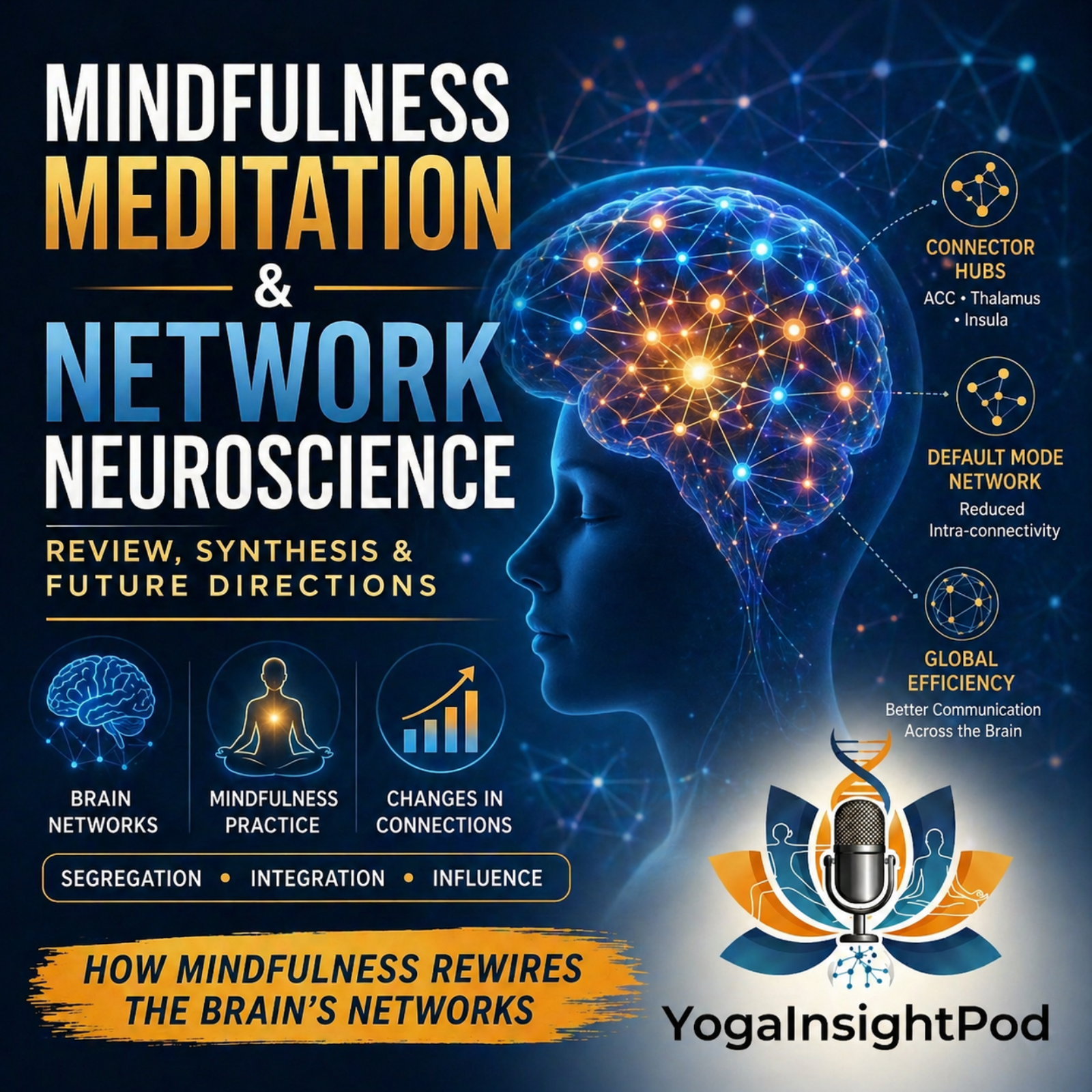 How Mindfulness Rewires Brain Networks: Insights from Network Neuroscience Research episode artwork