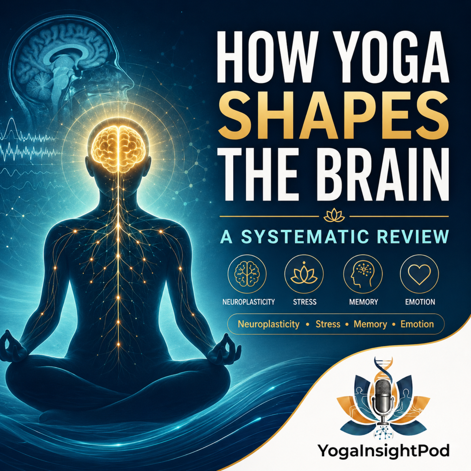 How Yoga Changes the Brain: Neuroplasticity, Stress, Memory and Emotional Regulation episode artwork