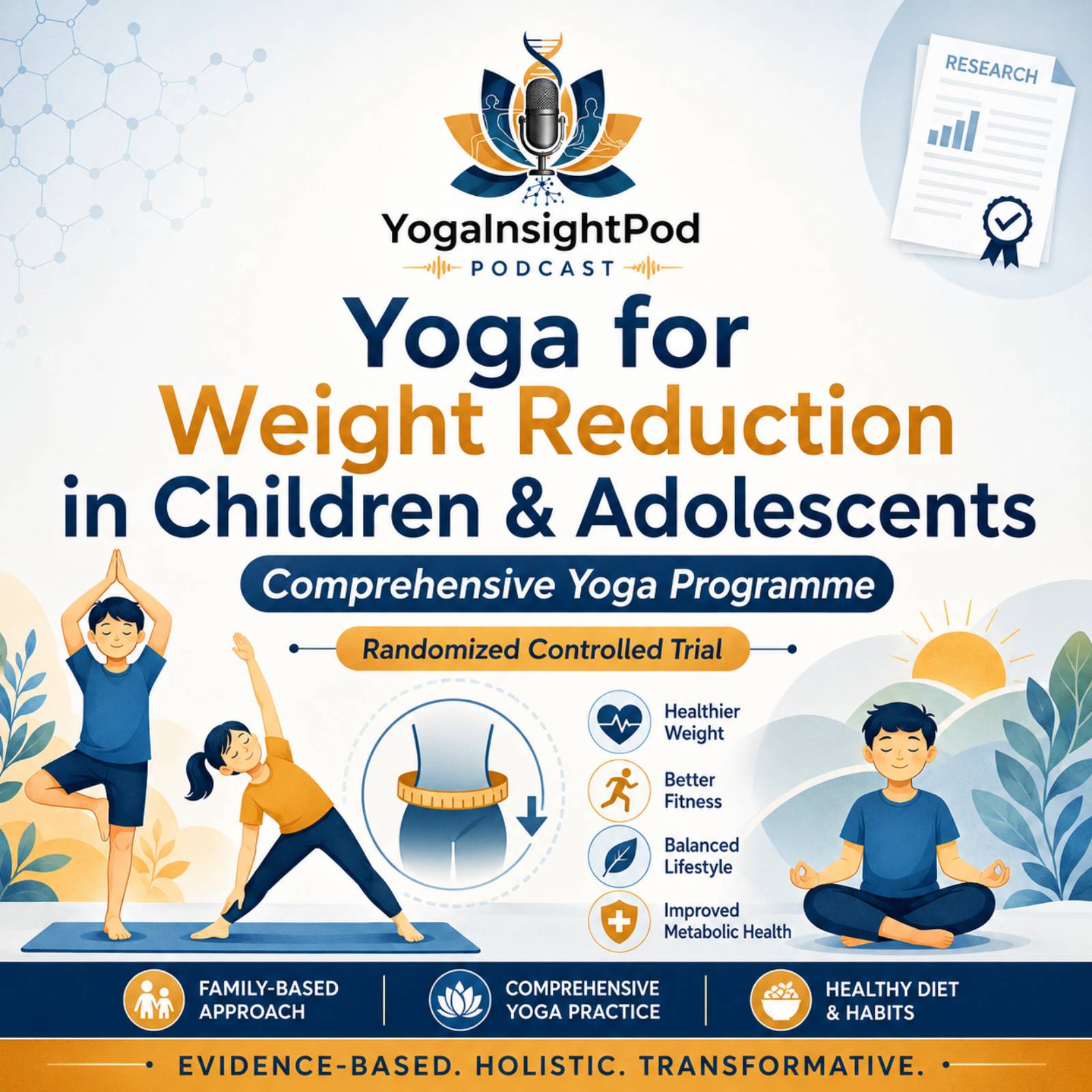 Yoga for Childhood Obesity: What an 18-Week Family-Based Clinical Trial Found episode artwork